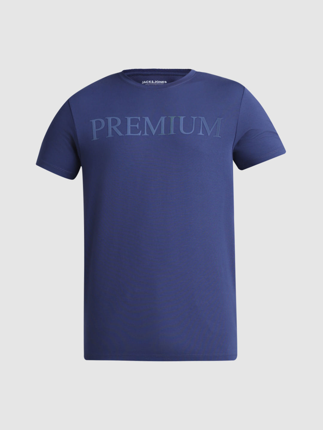 Navy Cotton Oversized T-shirt