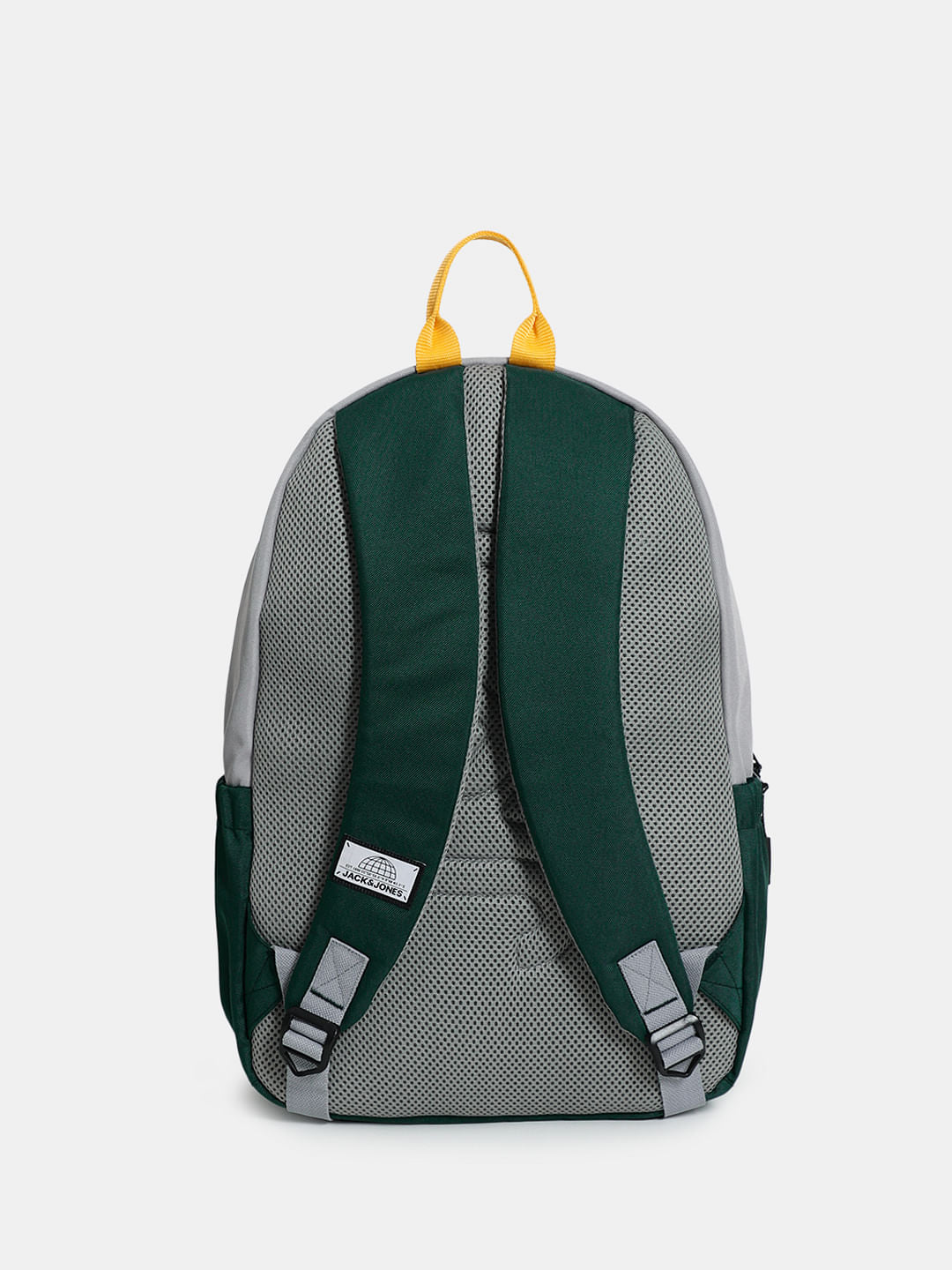 Green Colourblocked Backpack