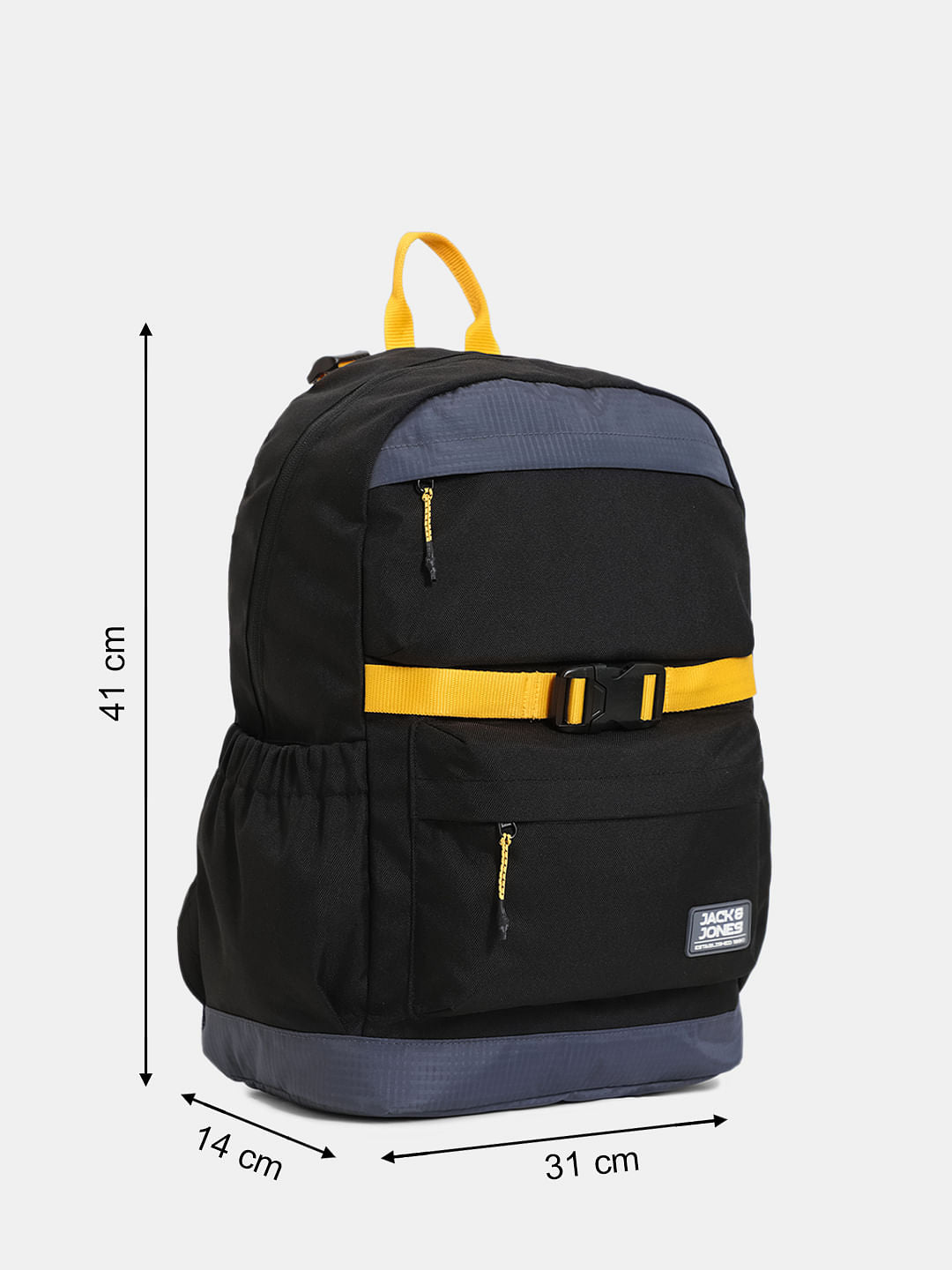 Black & Yellow Backpack