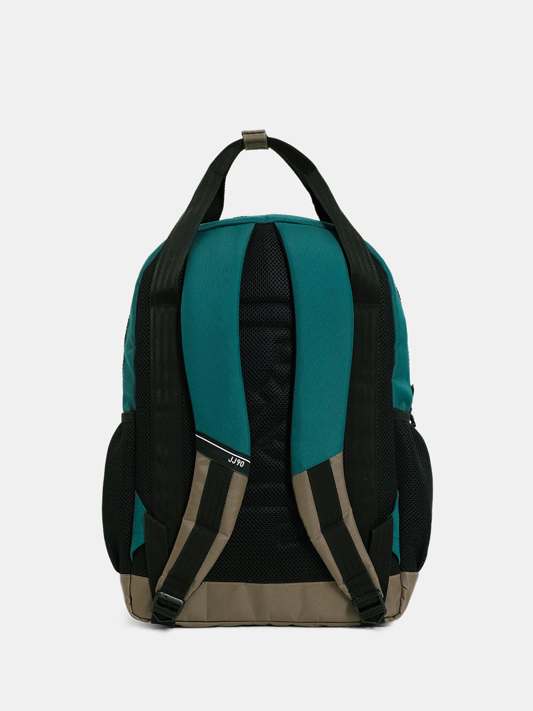 Green Colourblocked Everyday Backpack