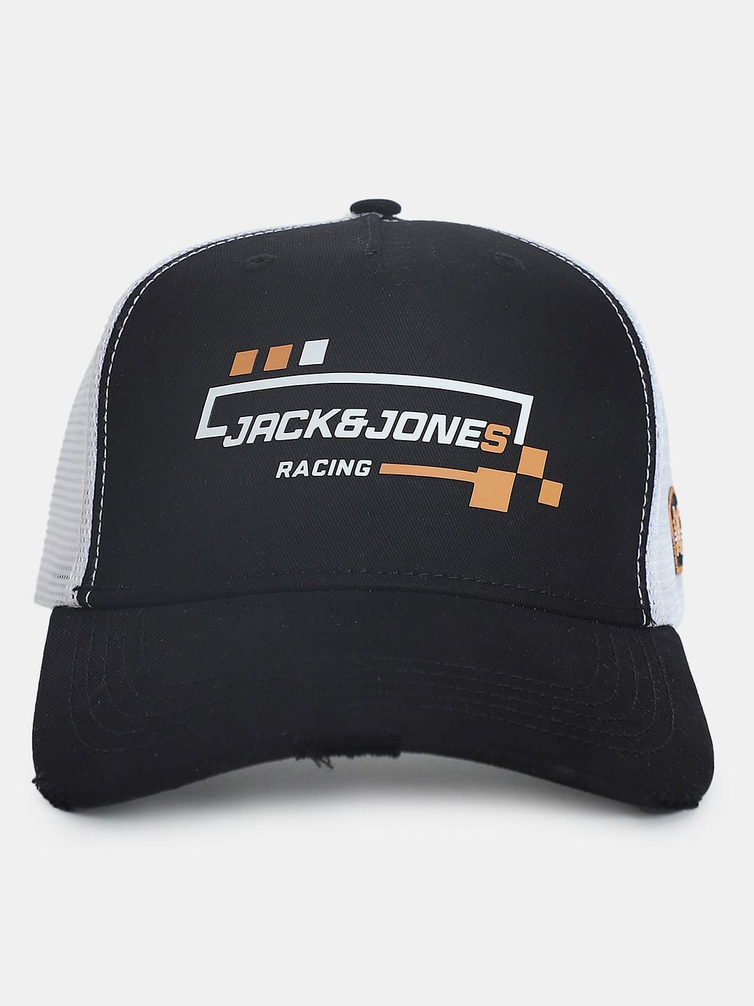 URBAN RACERS by JACK&JONES Black Trucker Cap