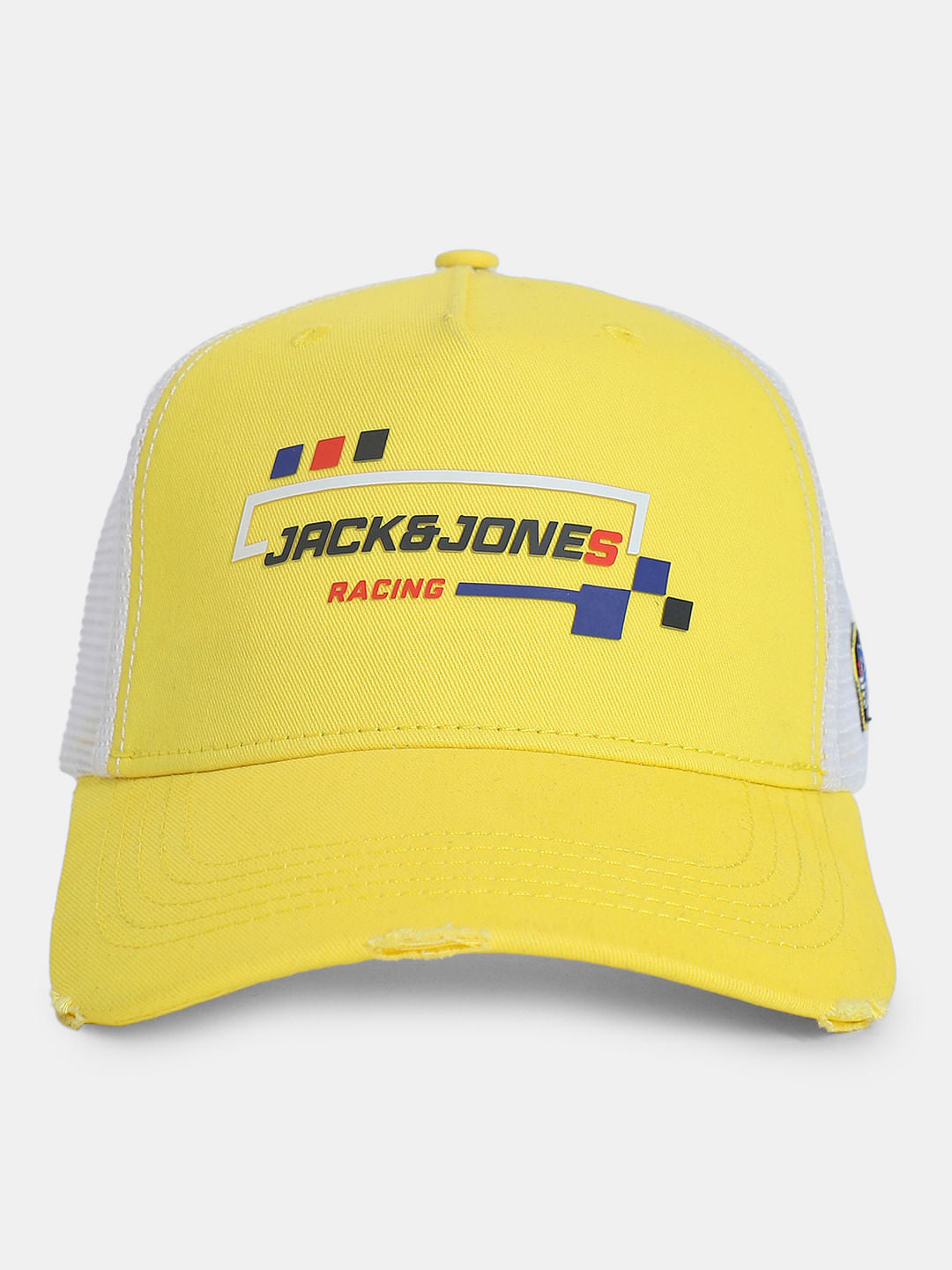 URBAN RACERS by JACK&JONES Yellow Trucker Cap - ONE