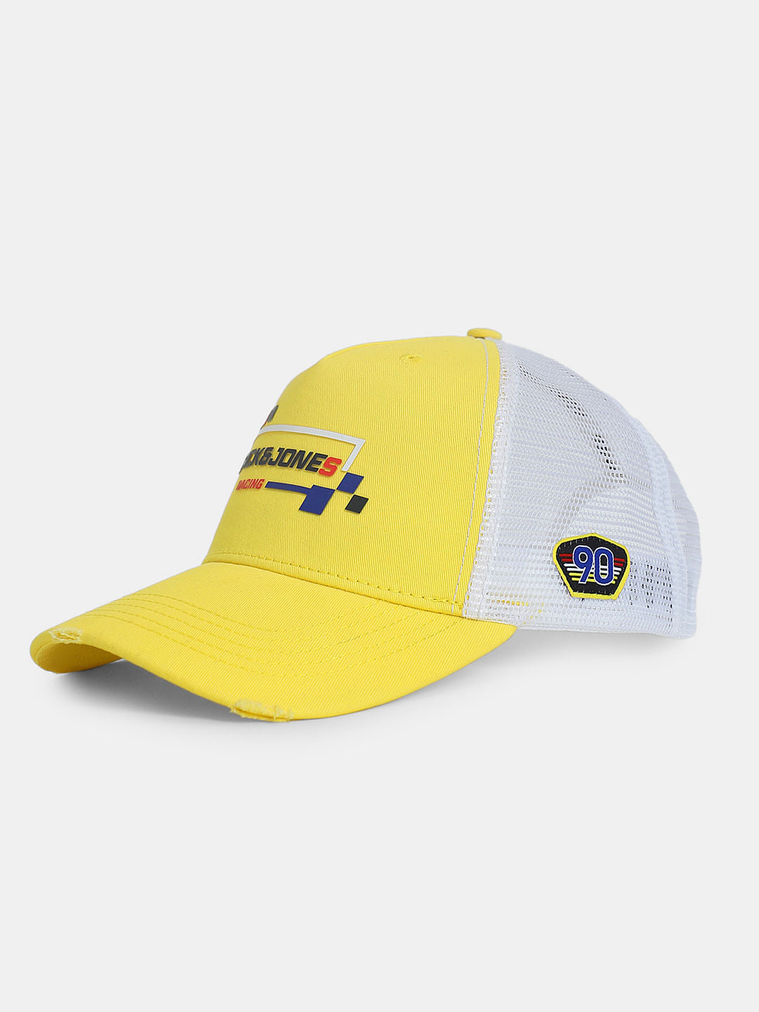 URBAN RACERS by JACK&JONES Yellow Trucker Cap