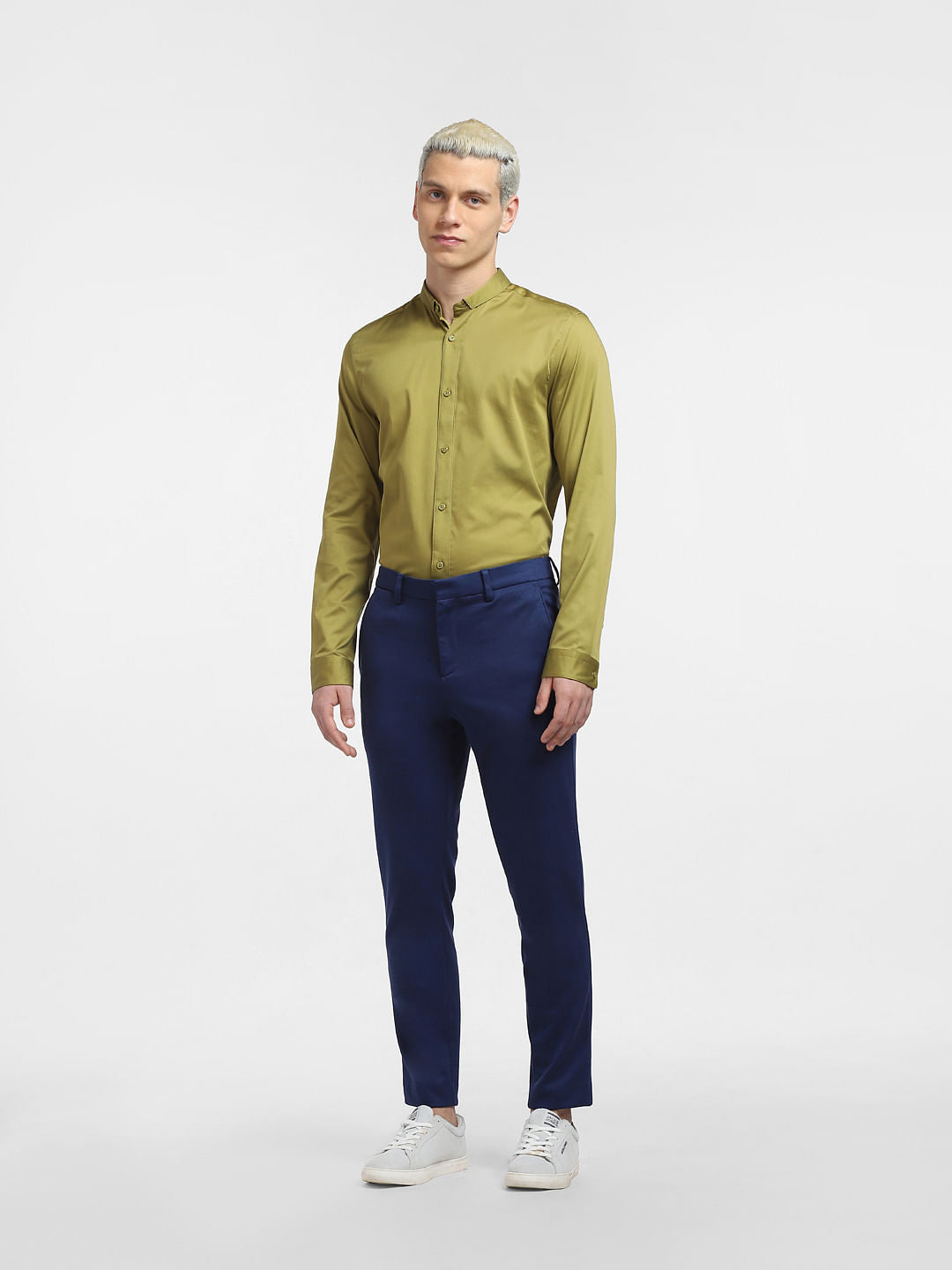 Green Full Sleeves Shirt