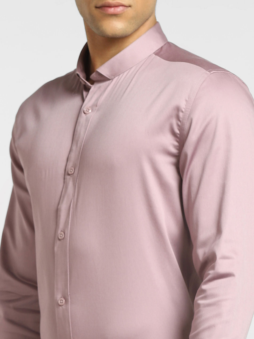 Light Pink Full Sleeves Shirt