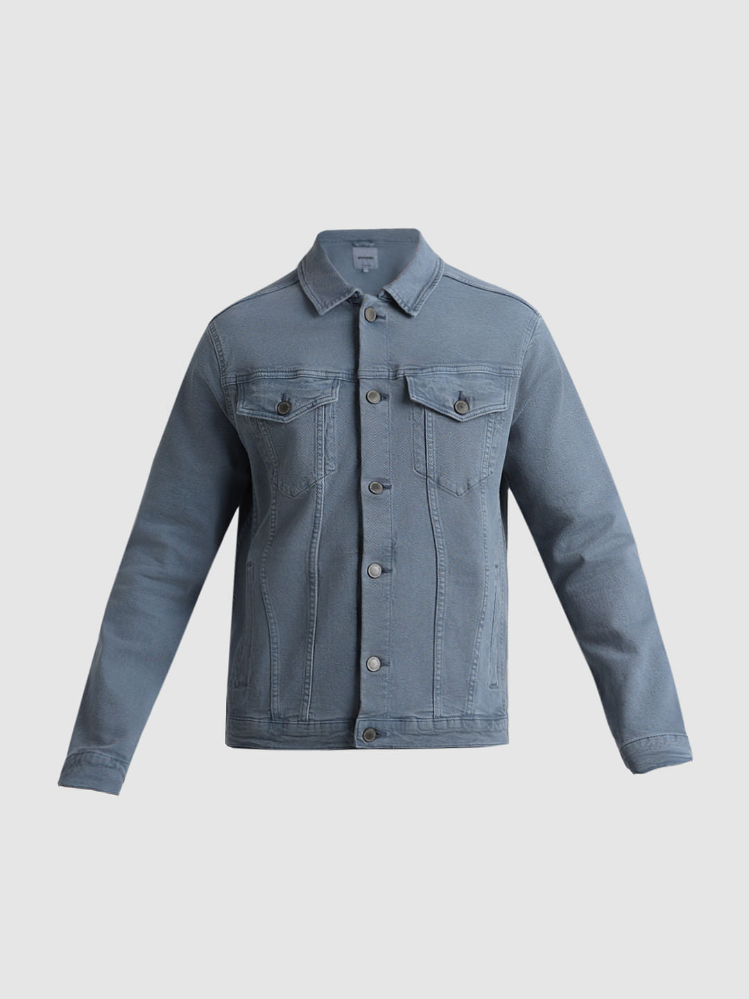 URBAN RACERS by JACK&JONES Grey Over-Dyed Casual Jacket