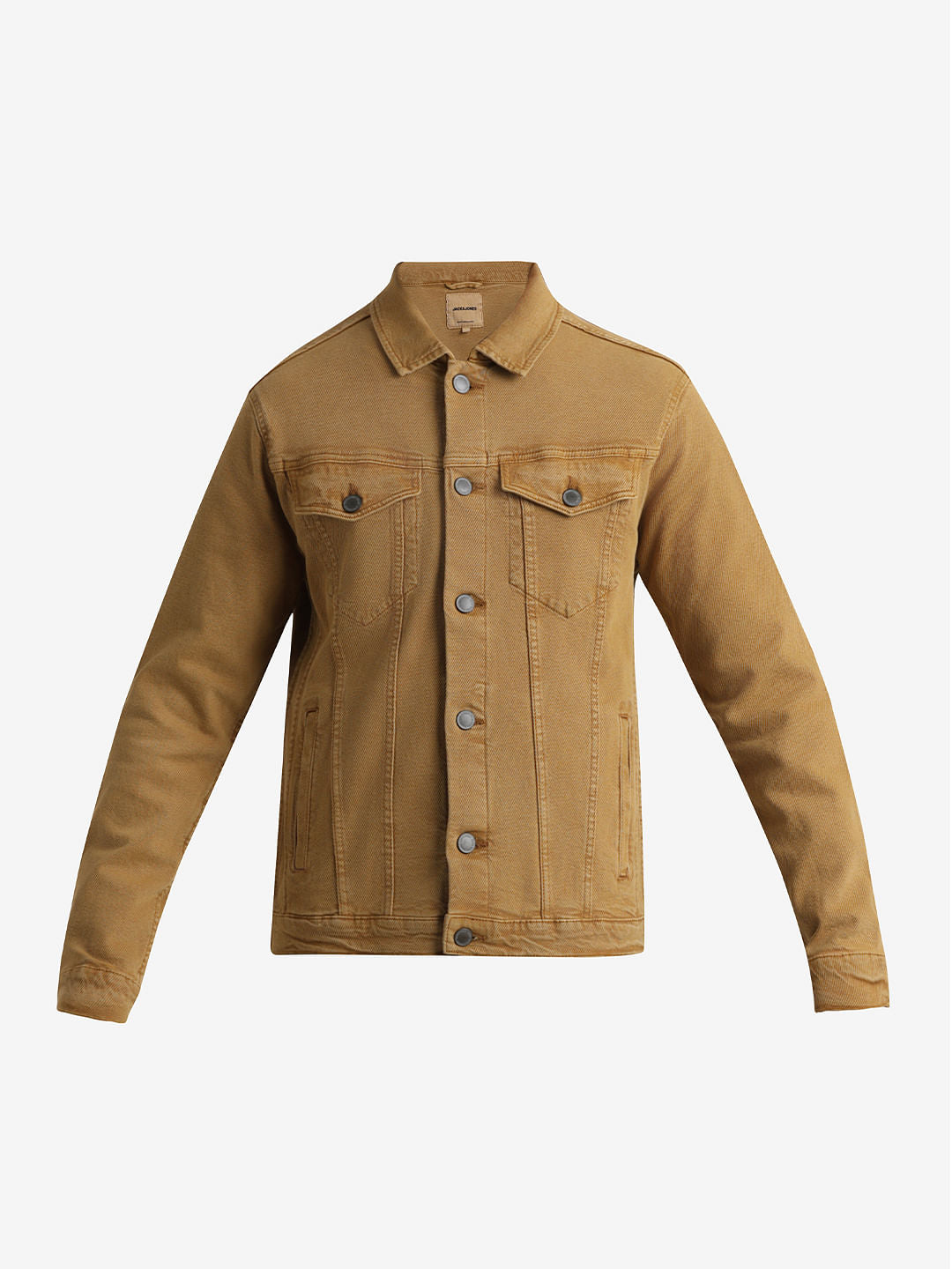 URBAN RACERS by JACK&JONES Light Brown Over-Dyed Casual Jacket