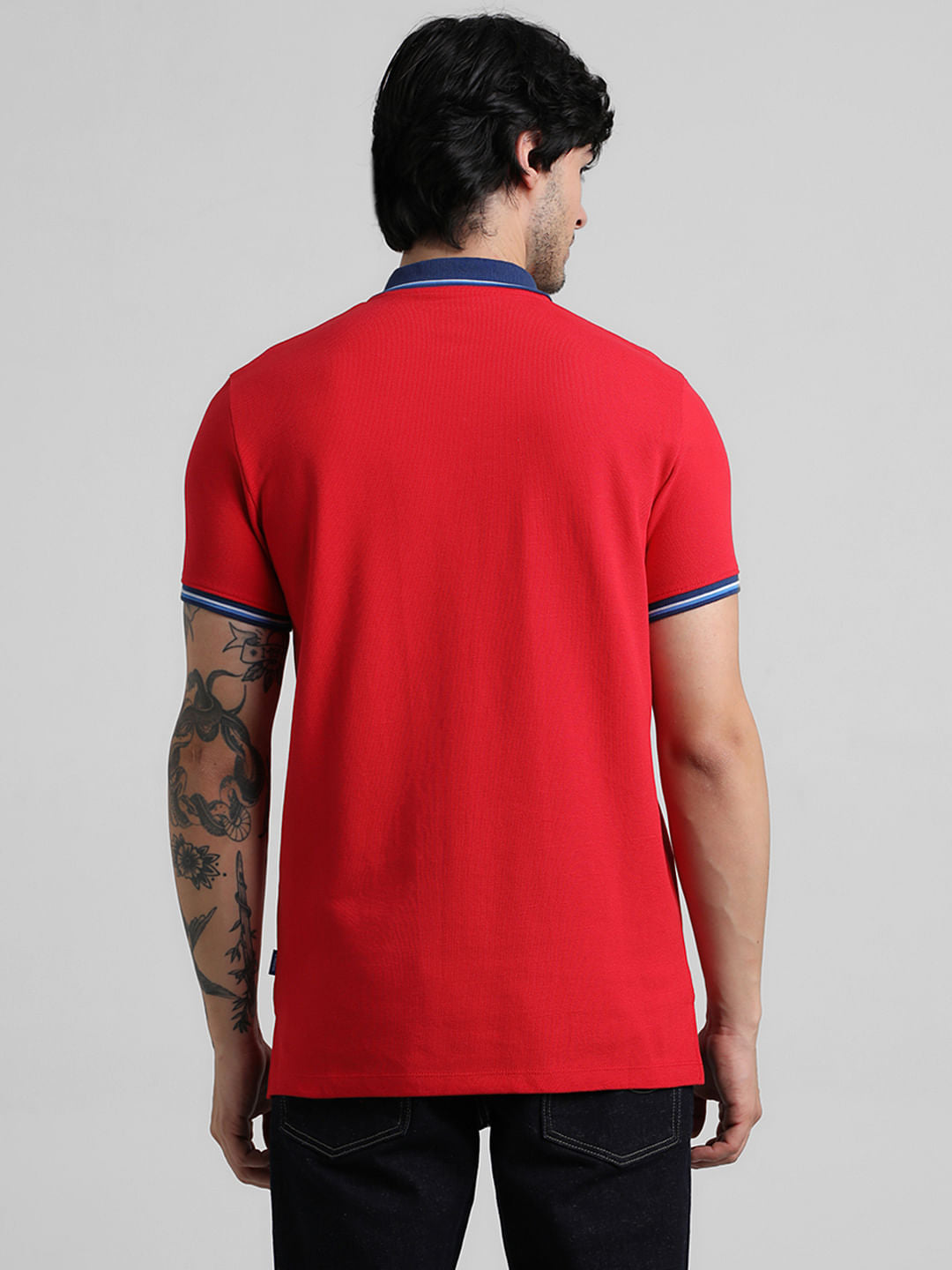 URBAN RACERS by JACK&JONES RED MOTORSPORT POLO T-SHIRT