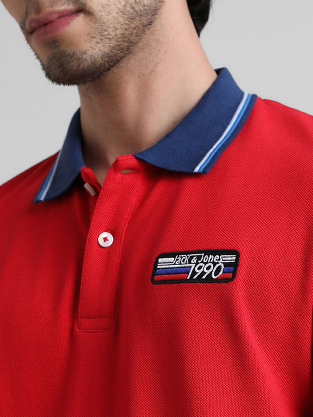 URBAN RACERS by JACK&JONES RED MOTORSPORT POLO T-SHIRT