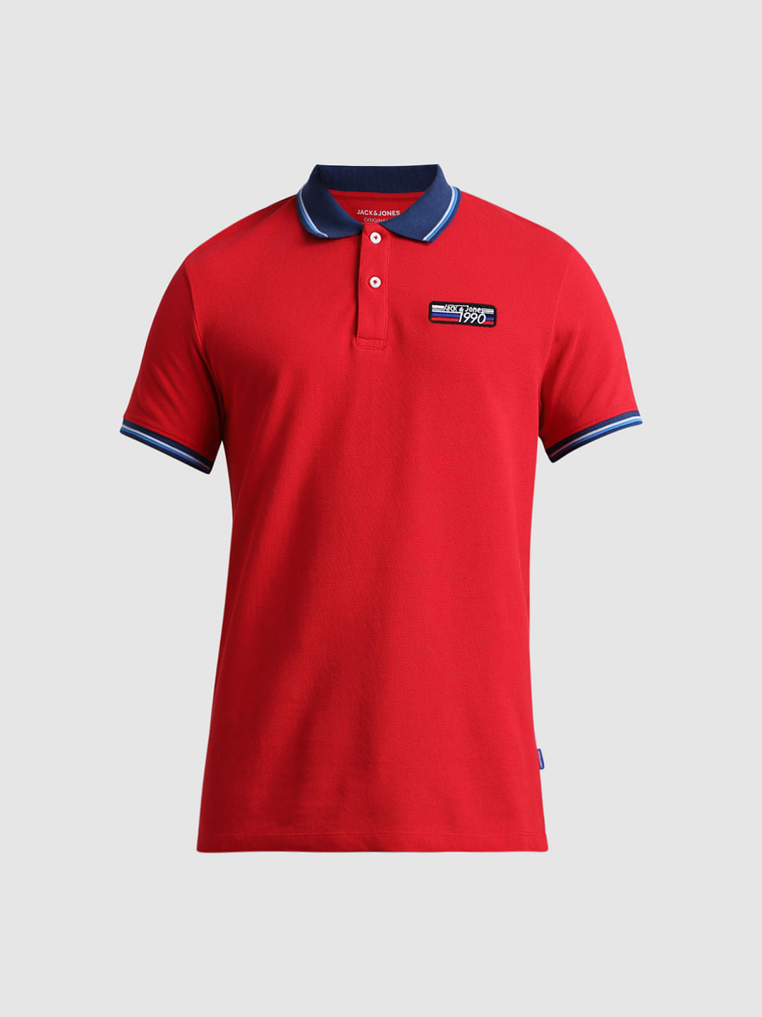 URBAN RACERS by JACK&JONES RED MOTORSPORT POLO T-SHIRT