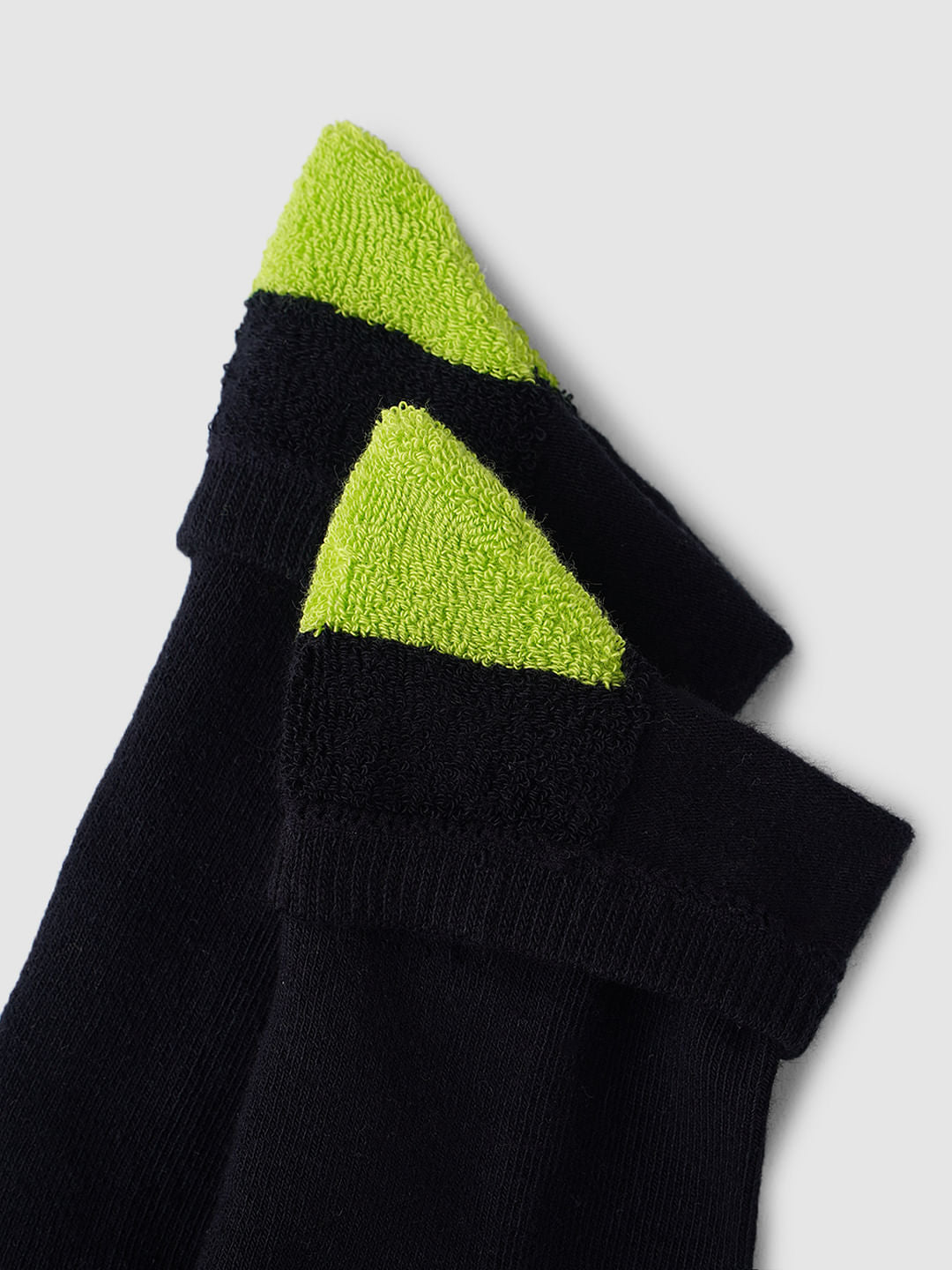 Pack of 3 Navy Terry Ankle Length Socks