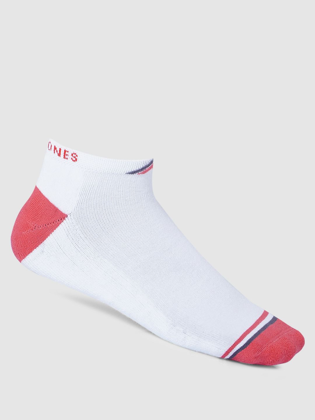 Pack of 3 White Terry Ankle Length Socks