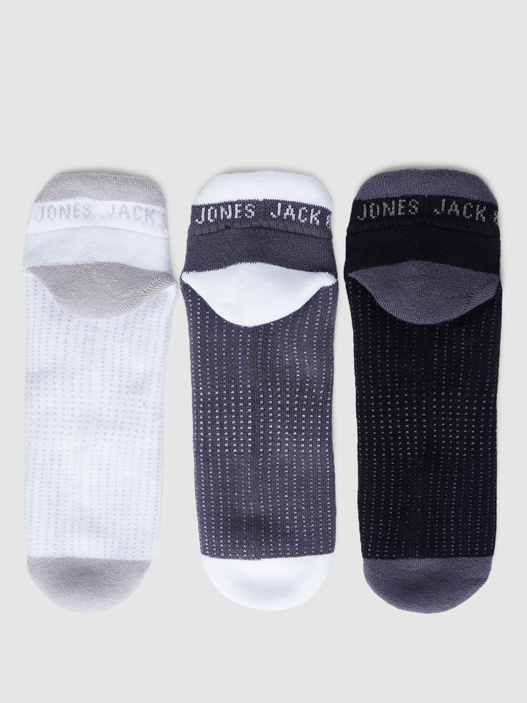 Pack Of 3 Terry Ankle Length Socks