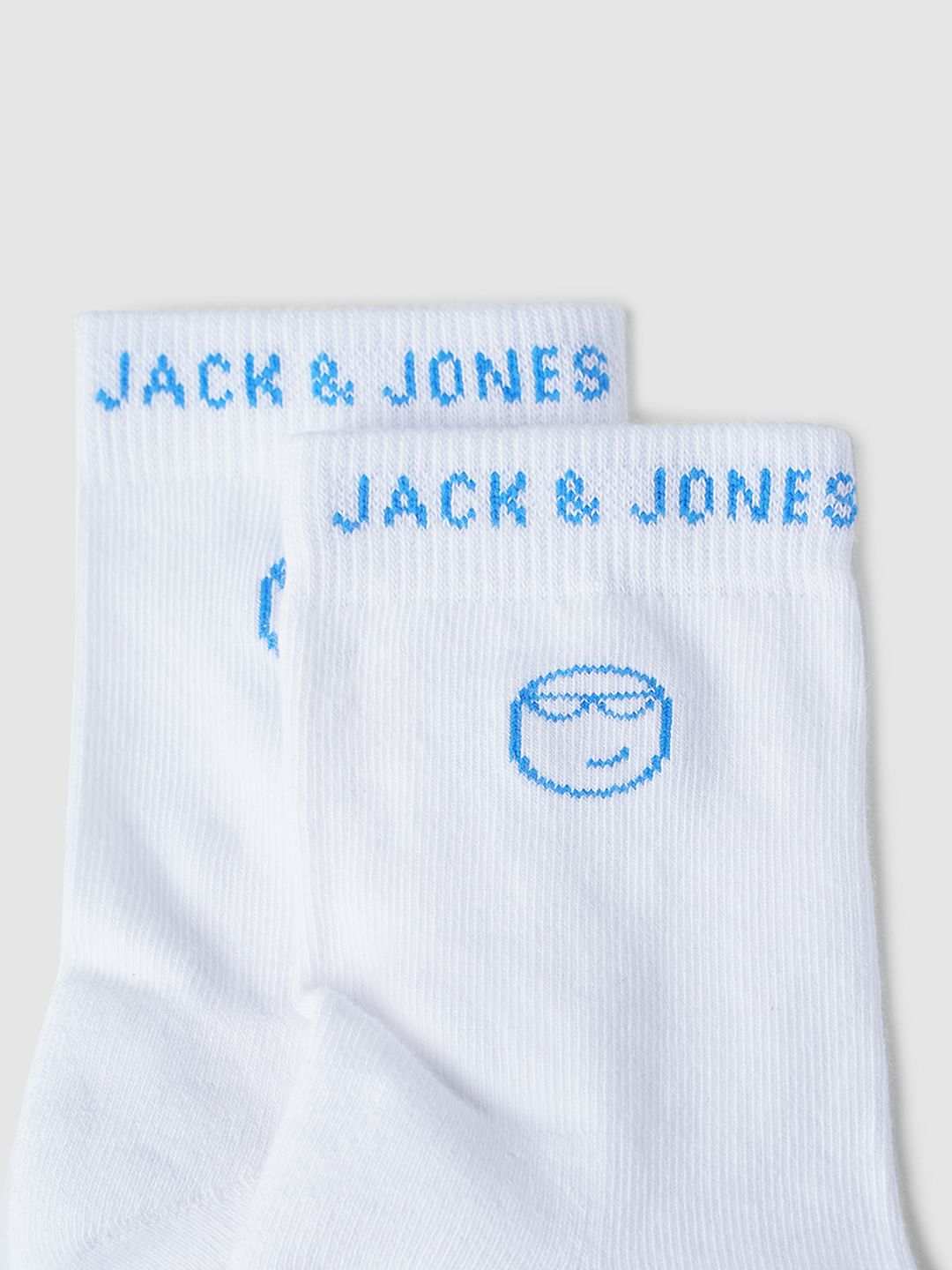 Pack Of 3 White Terry Mid Length Socks