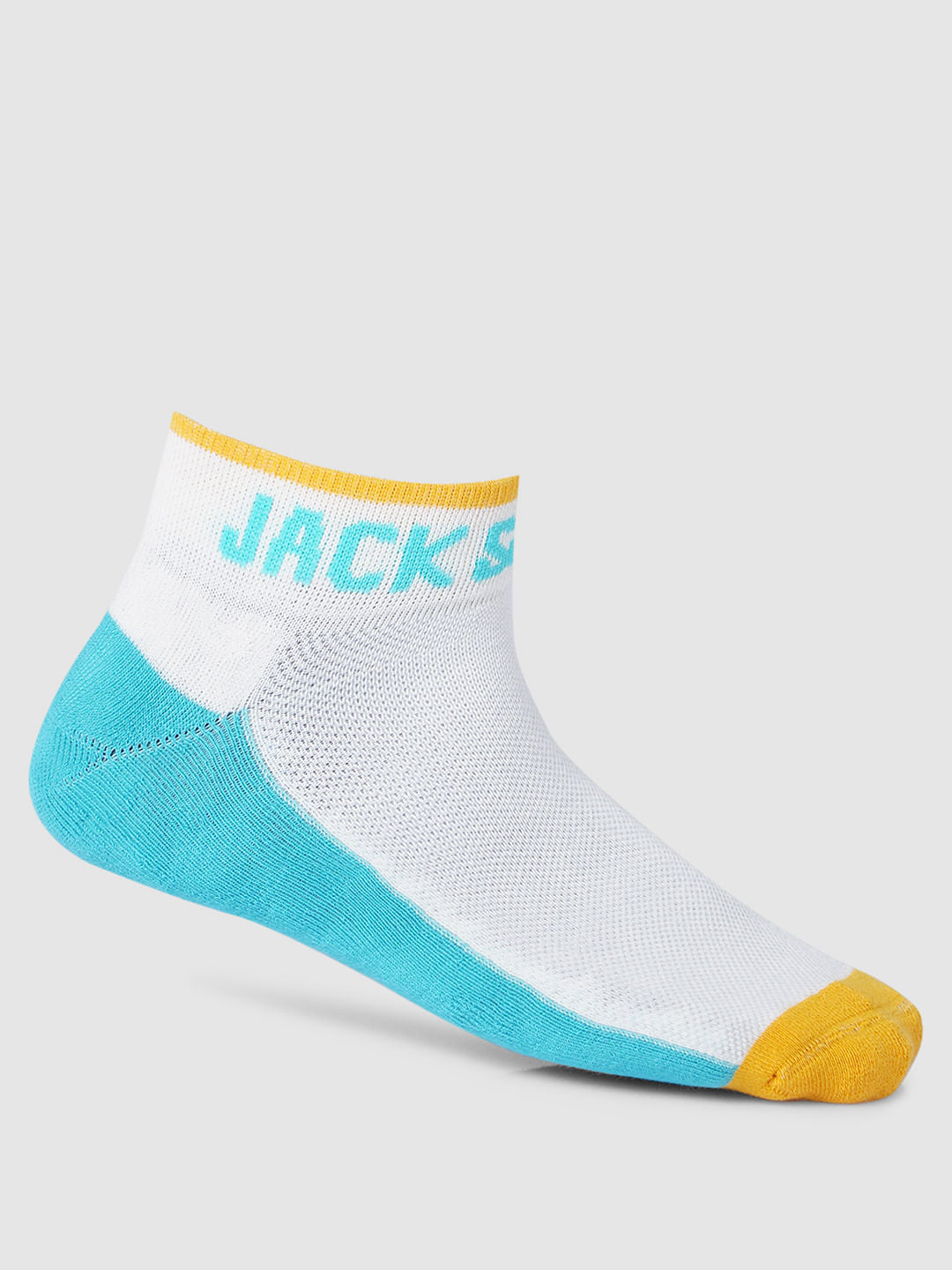 Pack Of 3 White Terry Ankle Length Socks