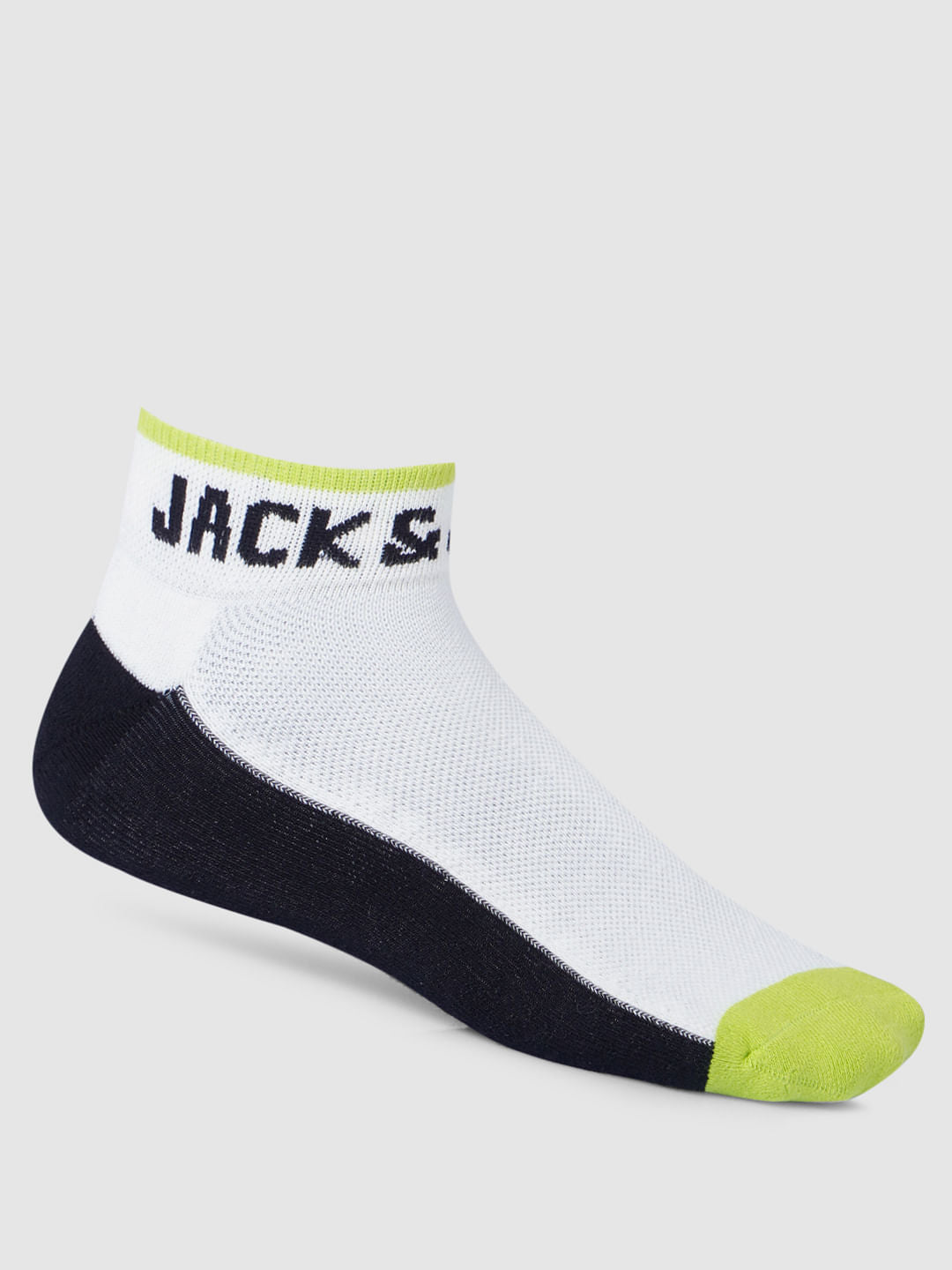 Pack Of 3 White Terry Ankle Length Socks