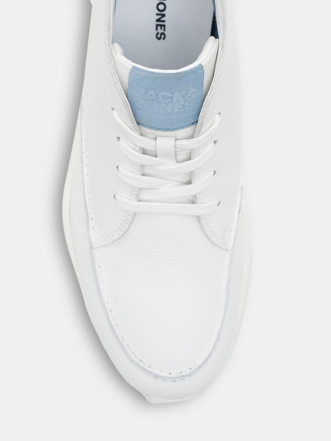 White Leather Summer Boots