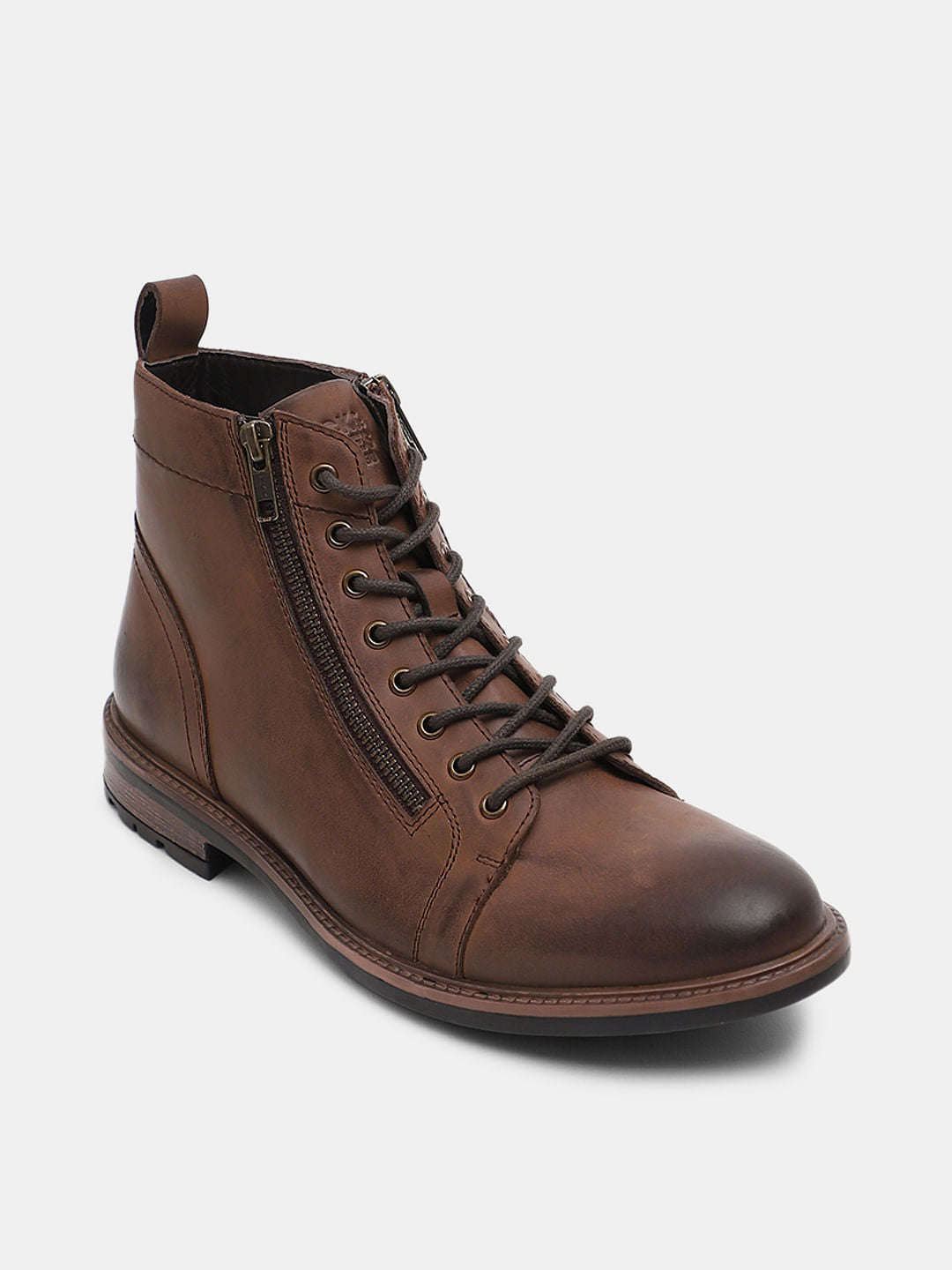 Brown Leather Boots