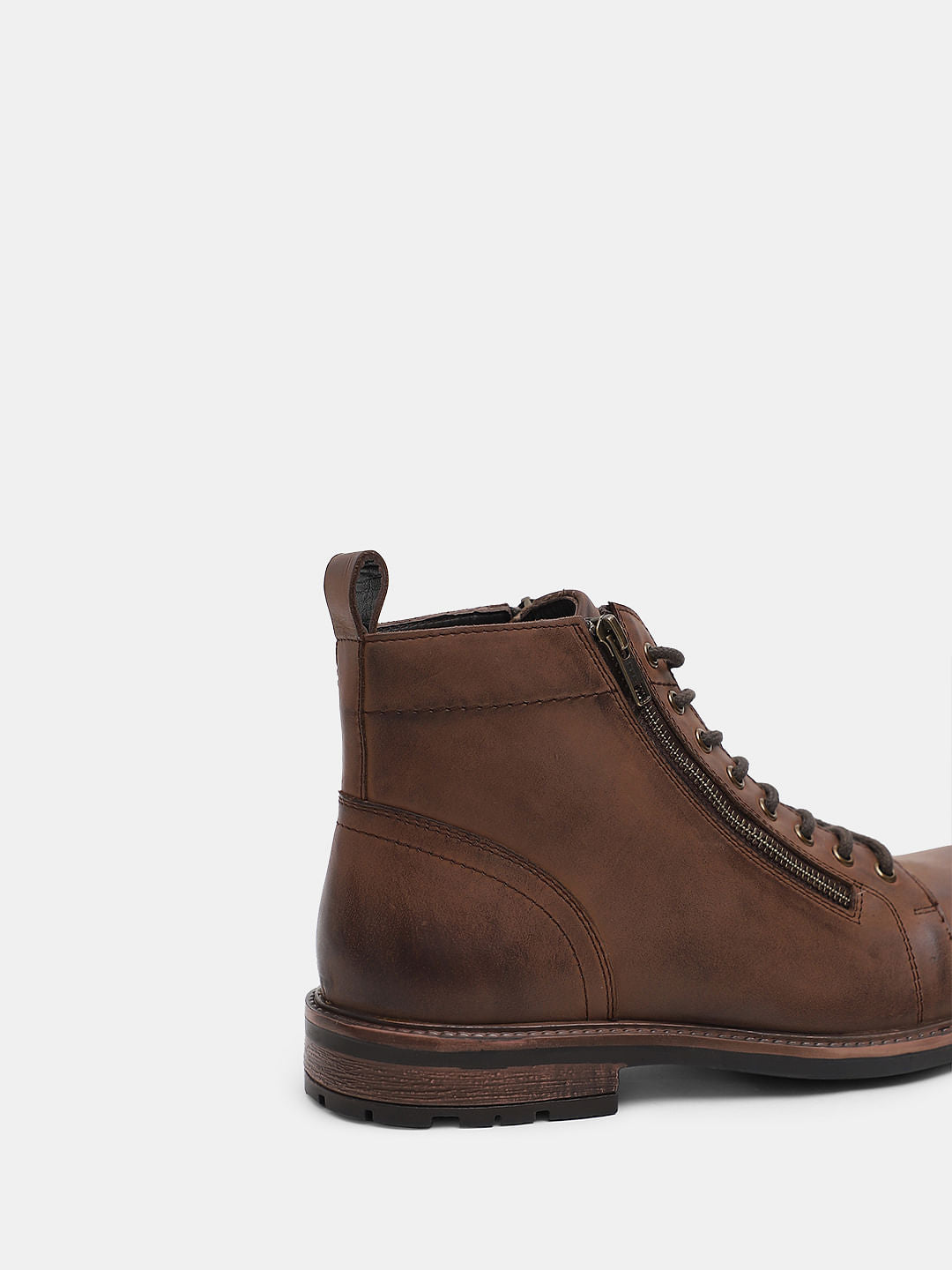 Brown Leather Boots