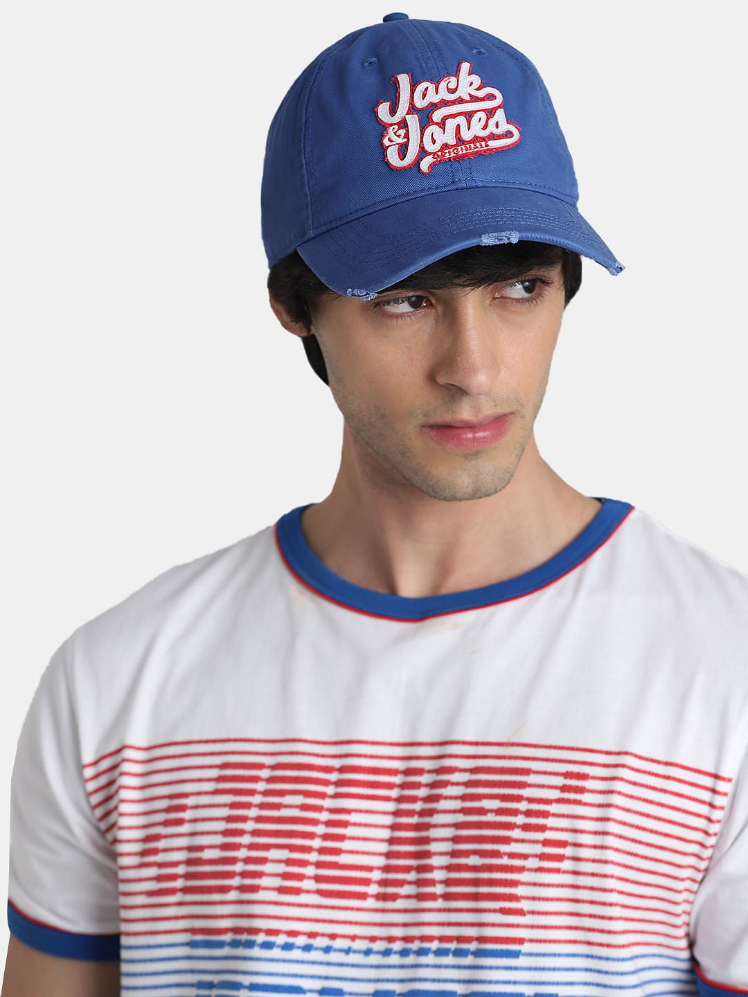 Blue Varsity Logo Baseball Cap