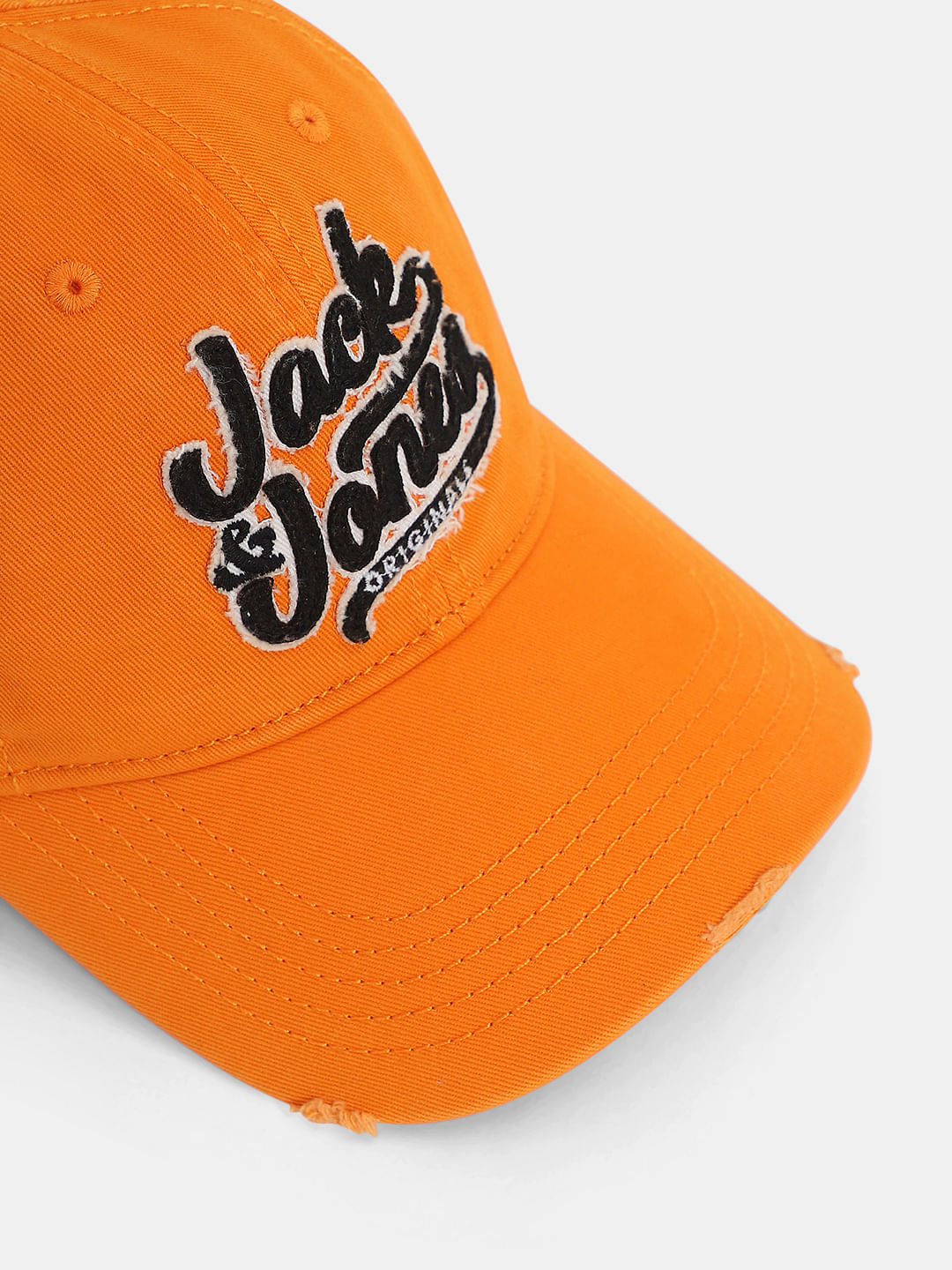 Orange Varsity Logo Baseball Cap