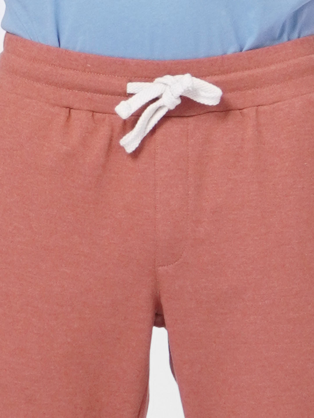 Brown Low Rise Trackpants