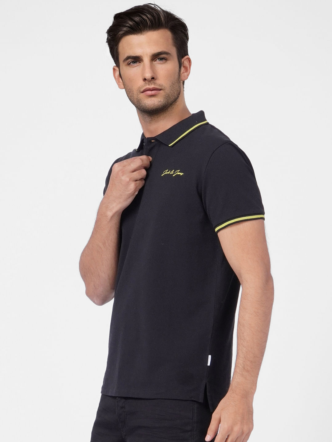 Black Polo T-shirt