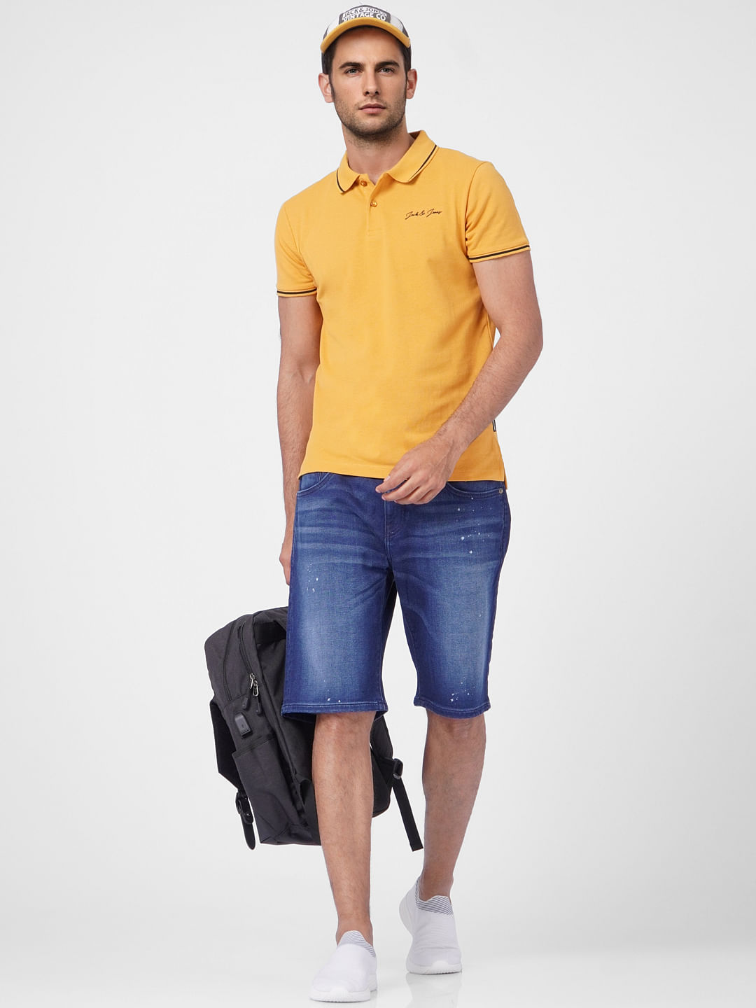 Yellow Polo T-shirt - S