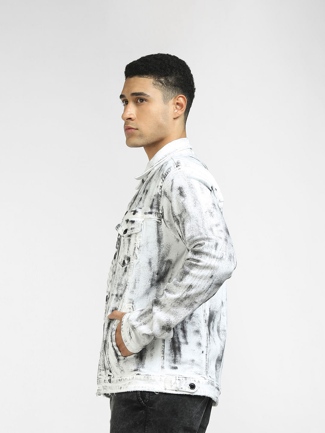 White Washed Denim Jacket
