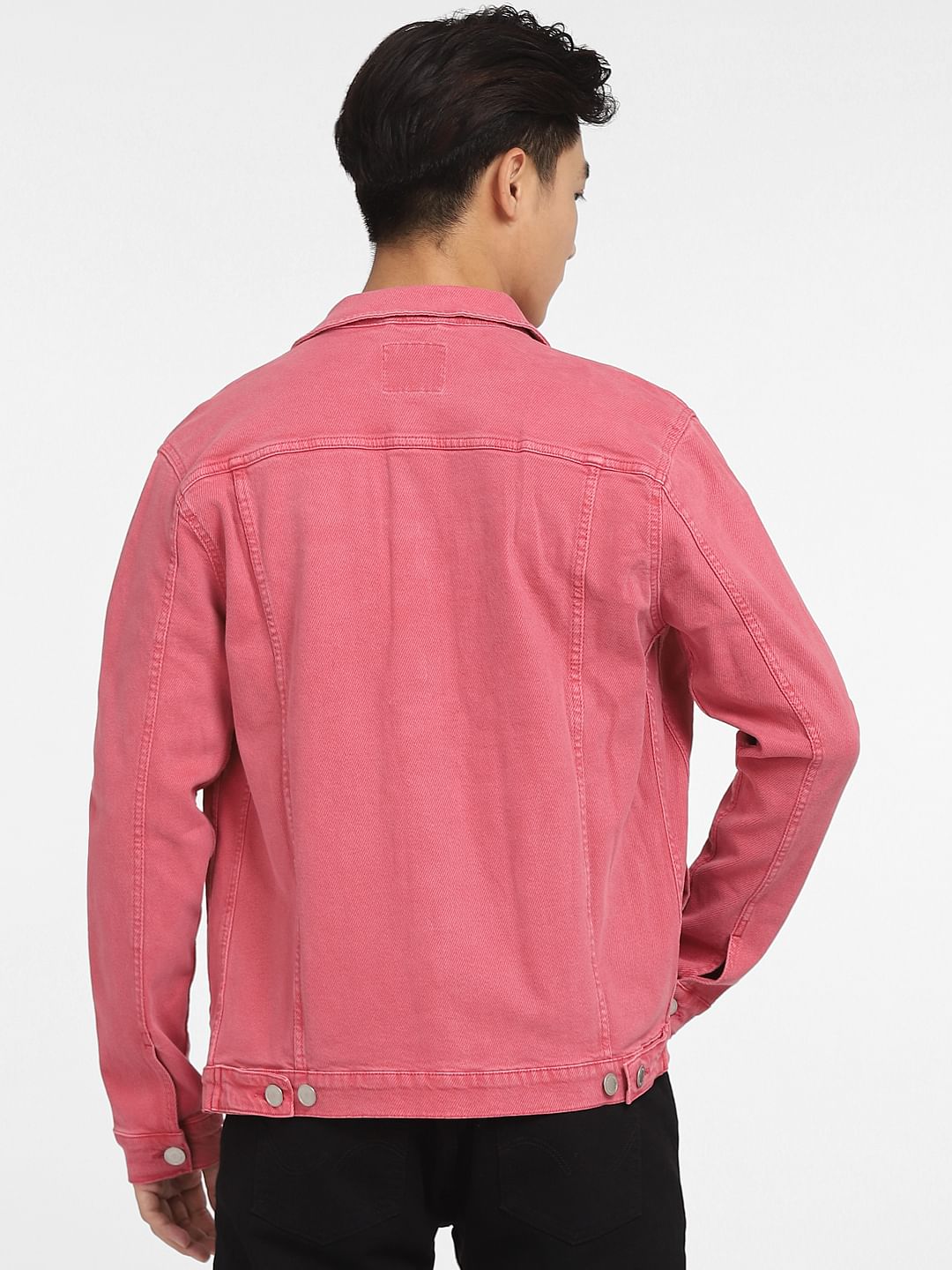 Pink Field Denim Jacket
