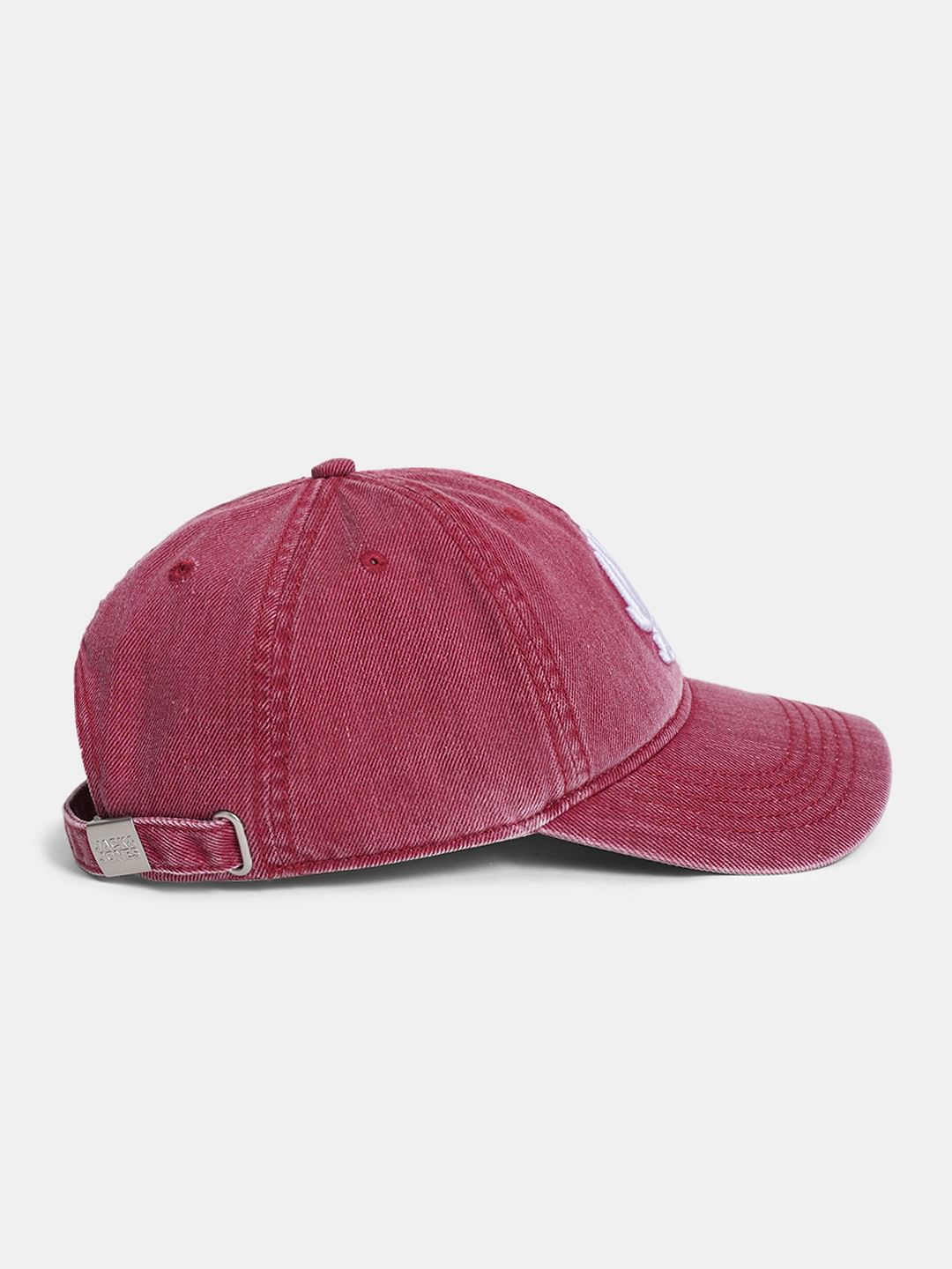 Red Faded Denim Cap