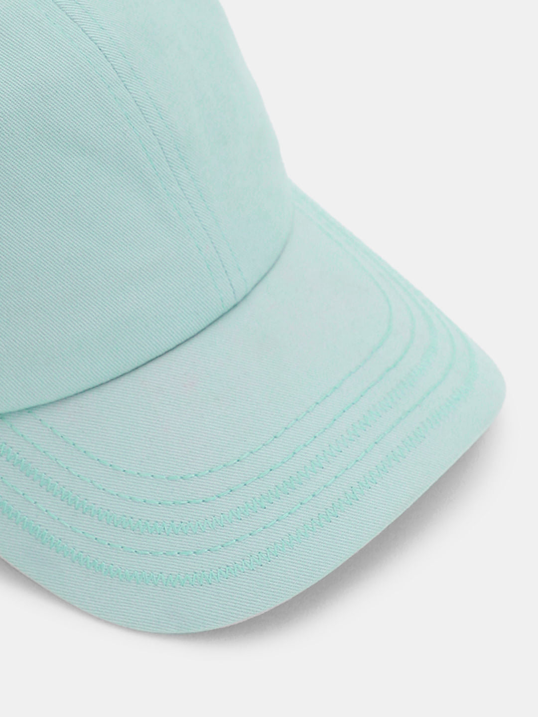 Light Green Cotton Baseball Cap