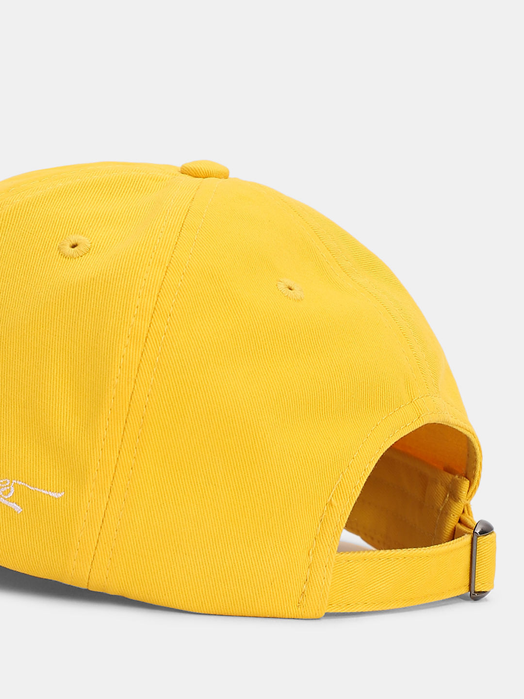 Light Yellow Cotton Baseball Cap