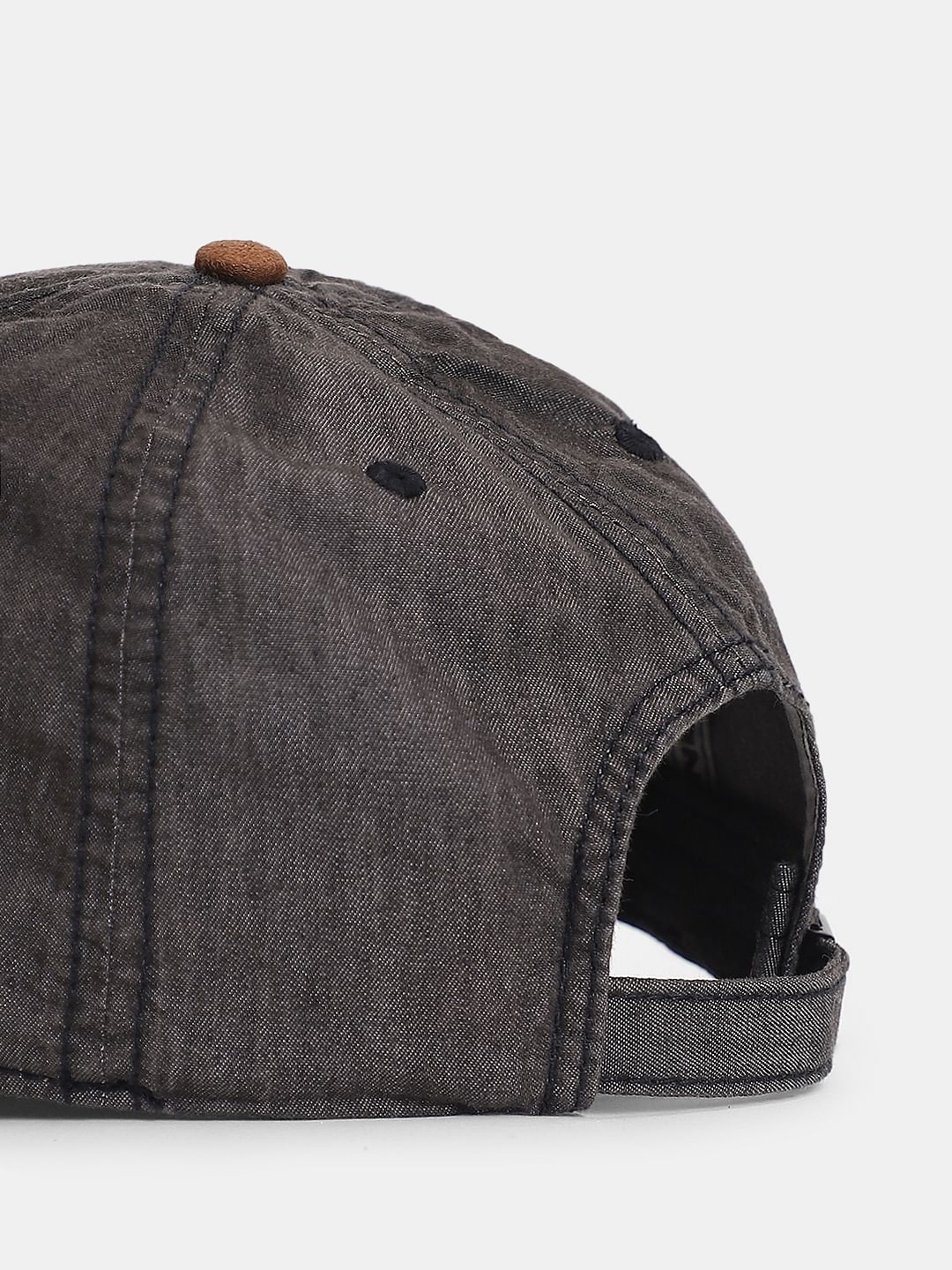 Grey Vintage Washed Baseball Cap