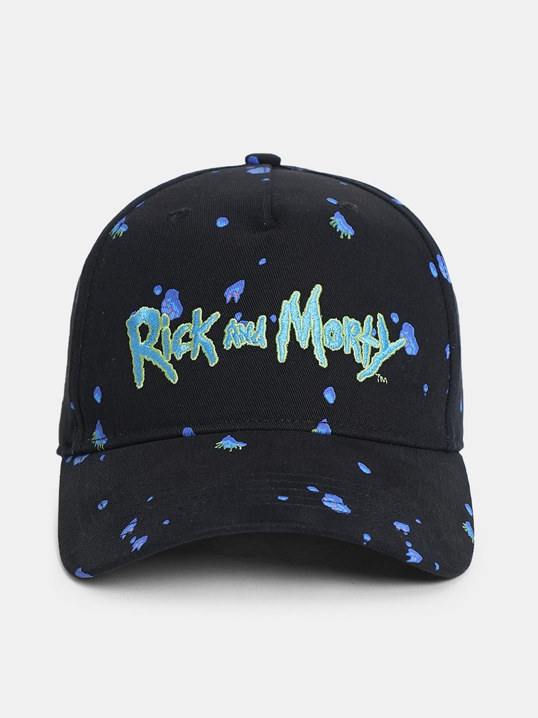 x Black Rick & Morty Printed Cap - ONE