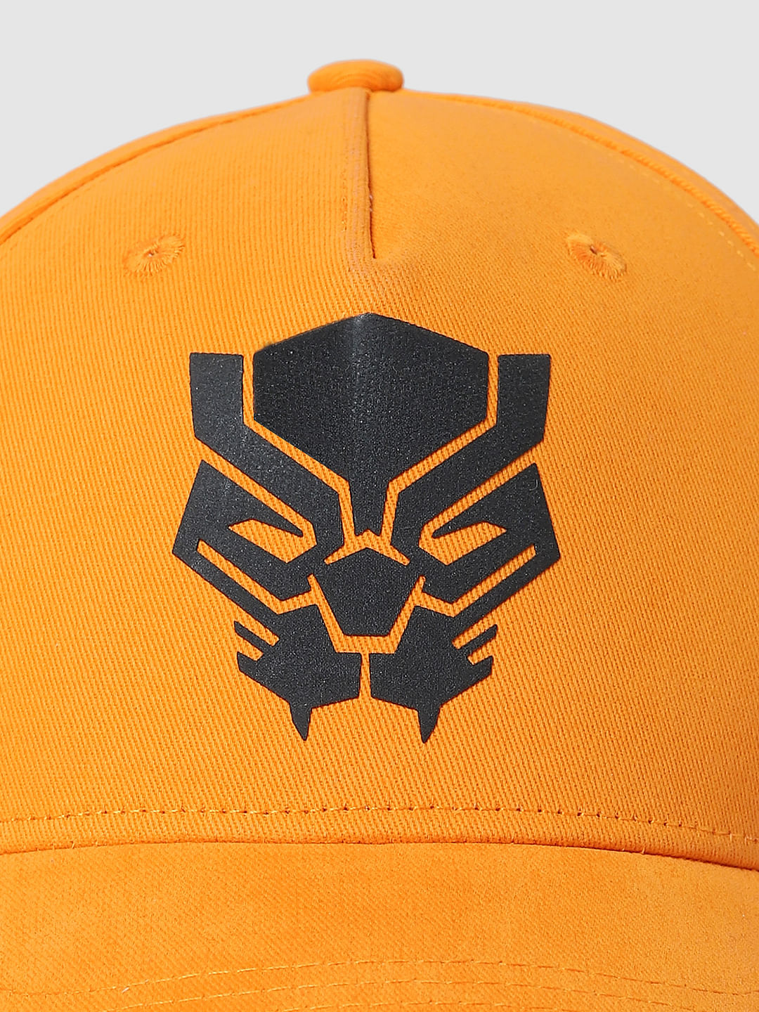 JACK&JONES X BLACK PANTHER X Black Panther Orange Motif Cap