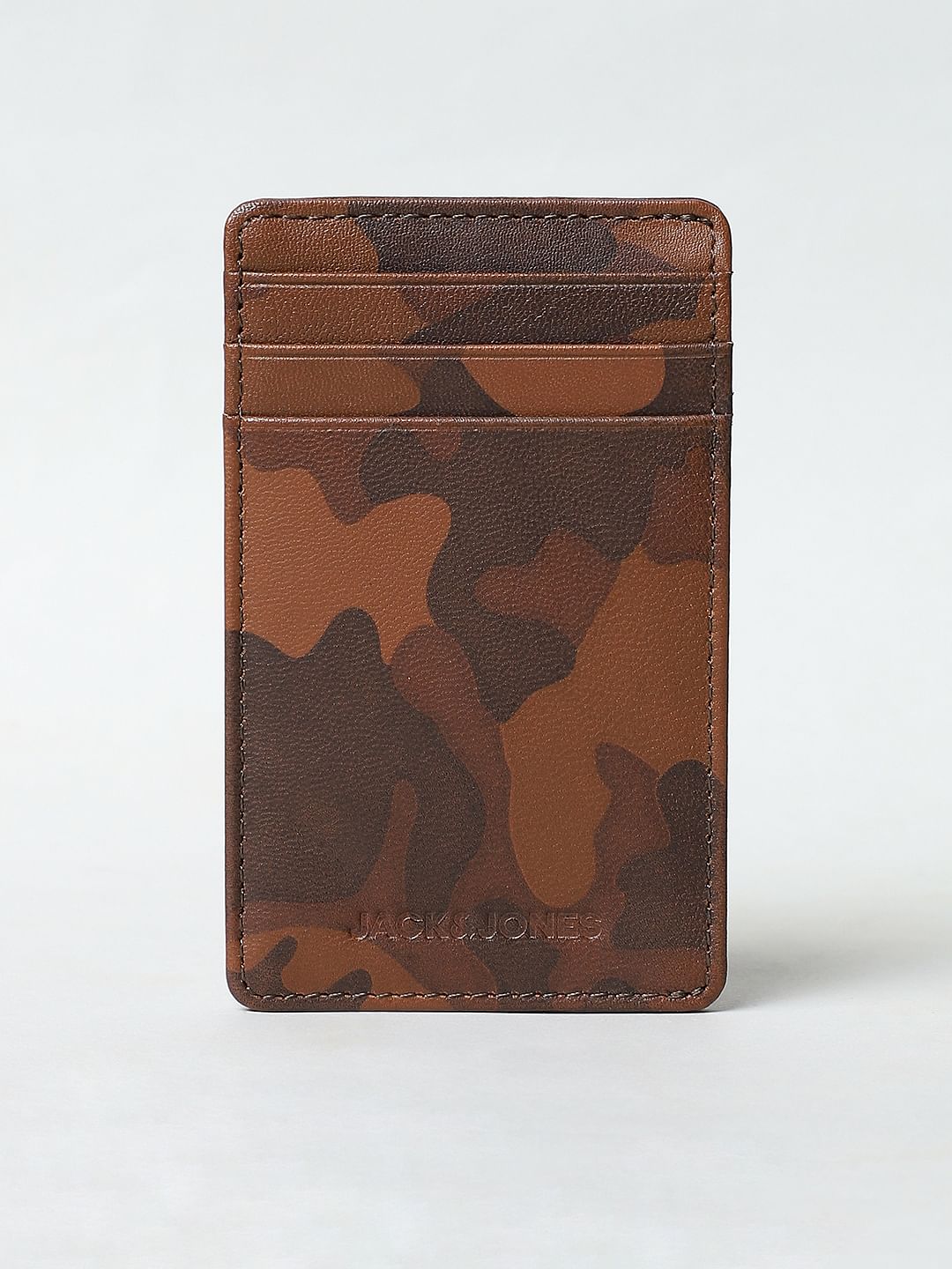 Brown Camo Card Holder
