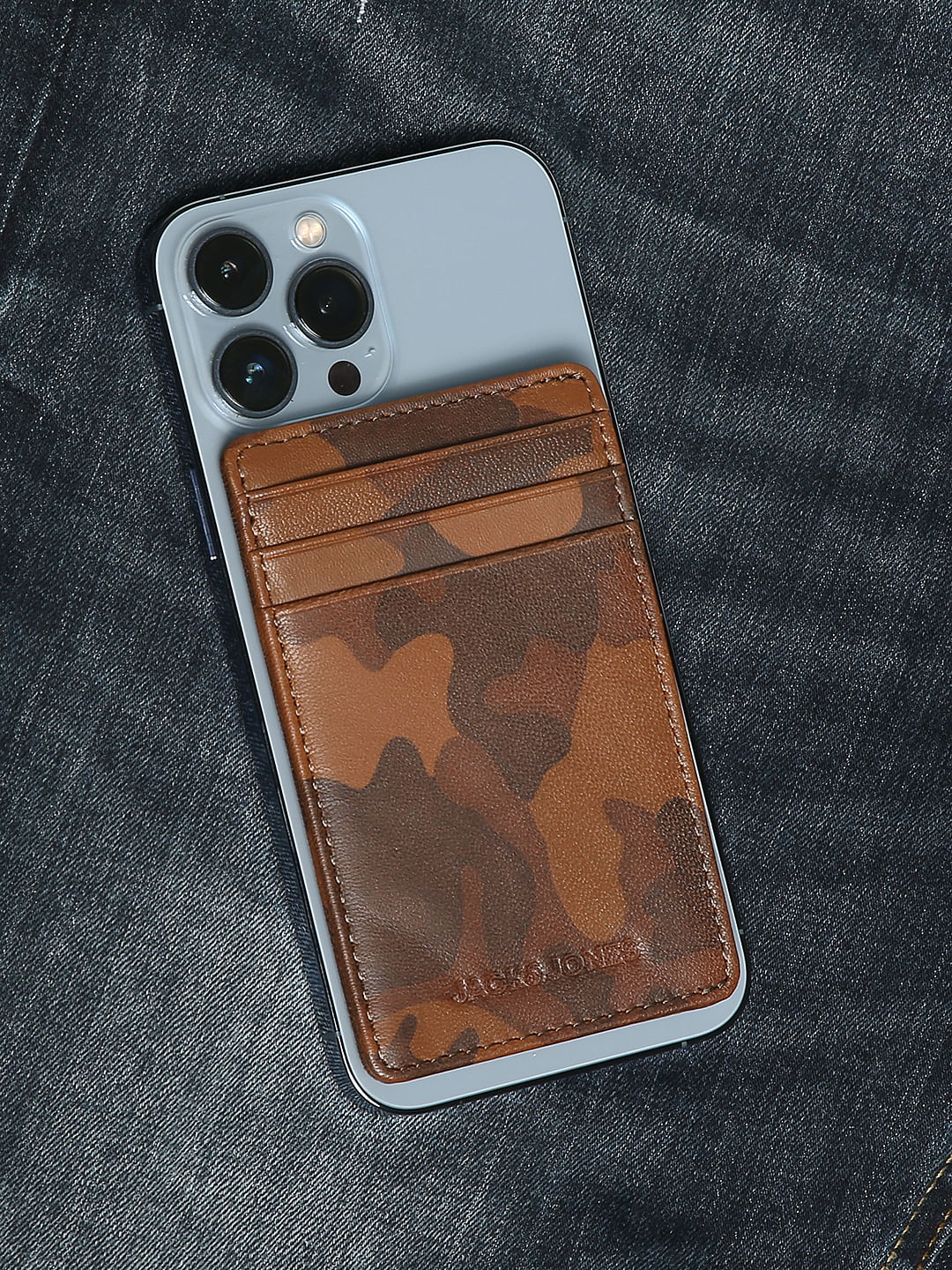 Brown Camo Card Holder