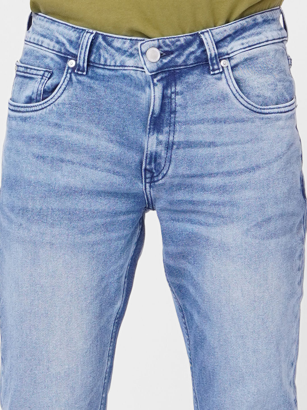 Light Blue Low Rise Ben Skinny Jeans