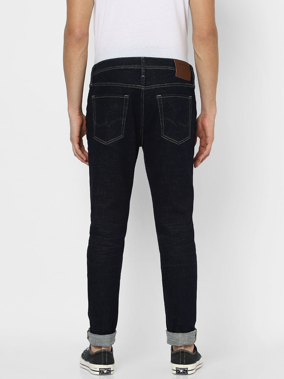 Dark Blue Low Rise Liam Skinny Jeans