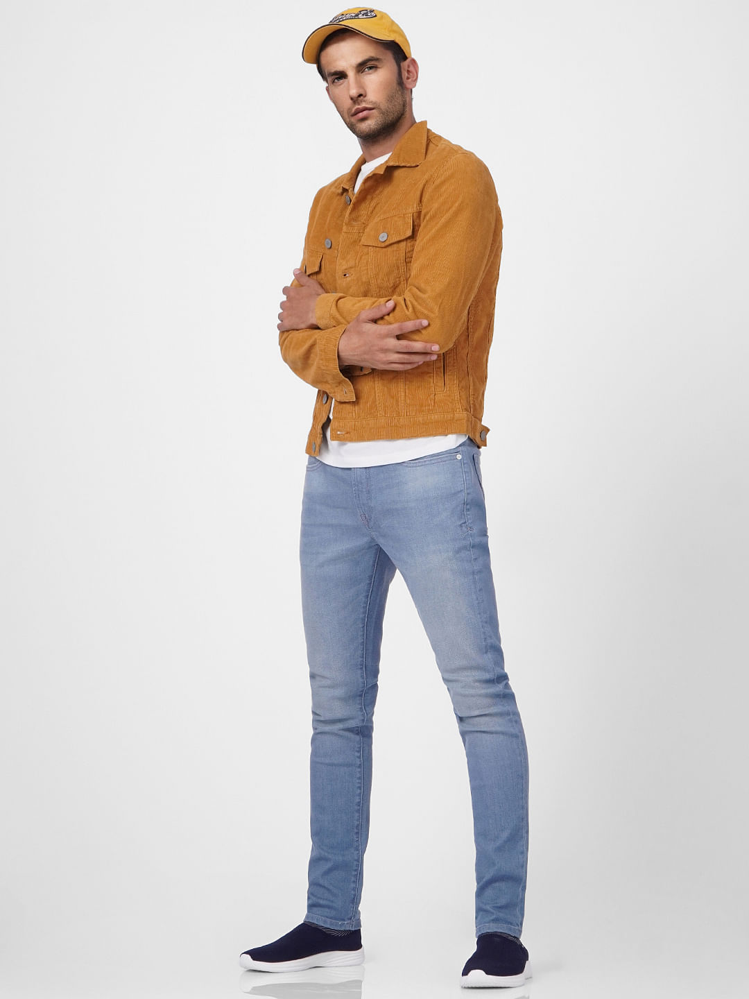 Blue Low Rise Liam Skinny Fit Jeans