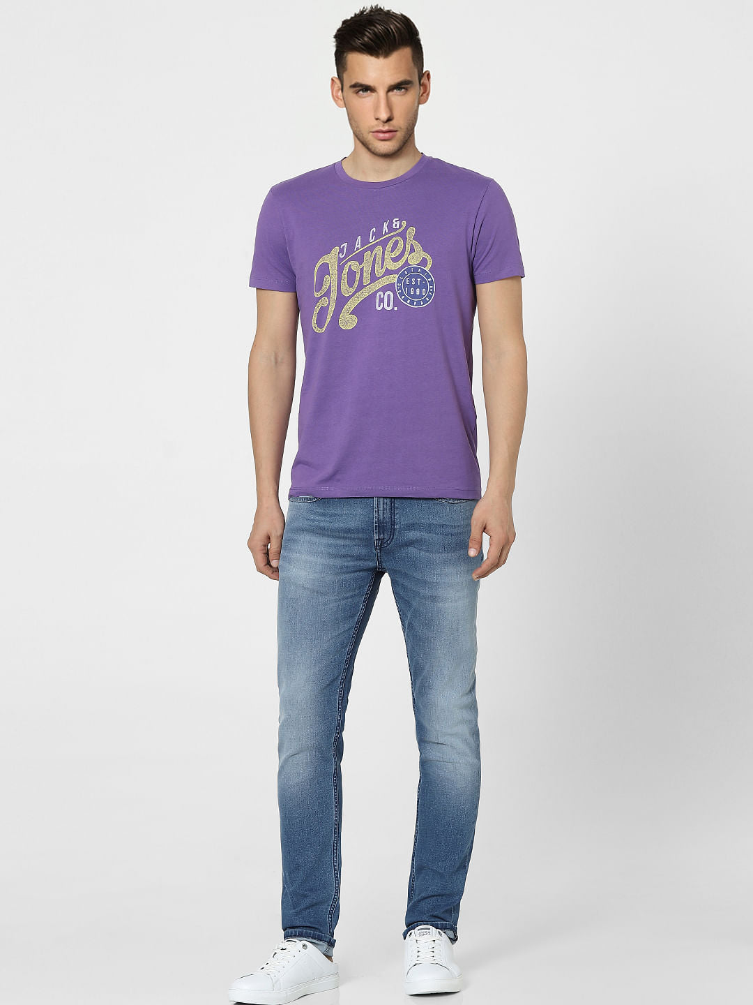 Blue Low Rise Tim Anti Fit Jeans - 28/30