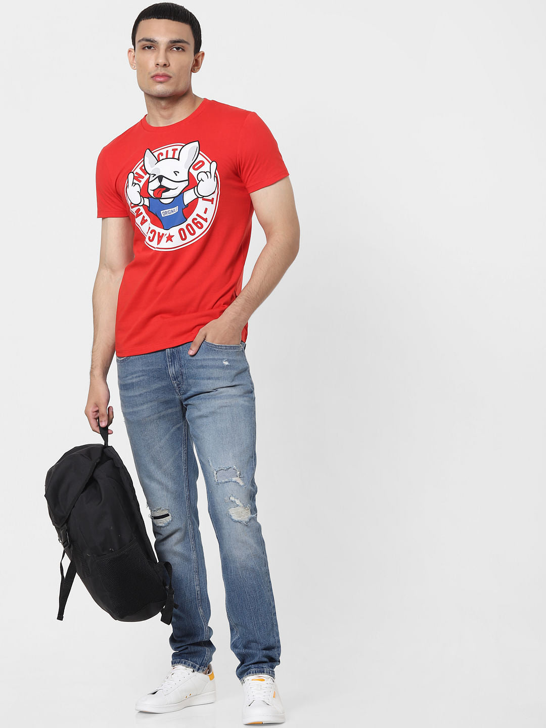 Blue Low Rise Glenn Slim Jeans - 28/30