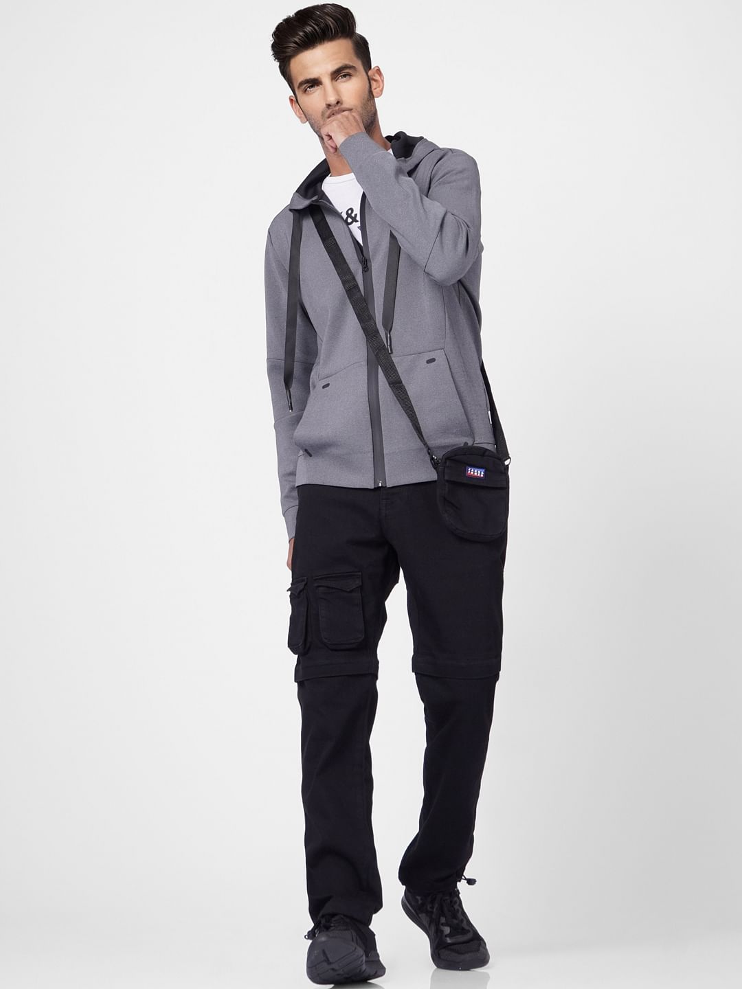 Black Low Rise Paul Anti Fit Jeans