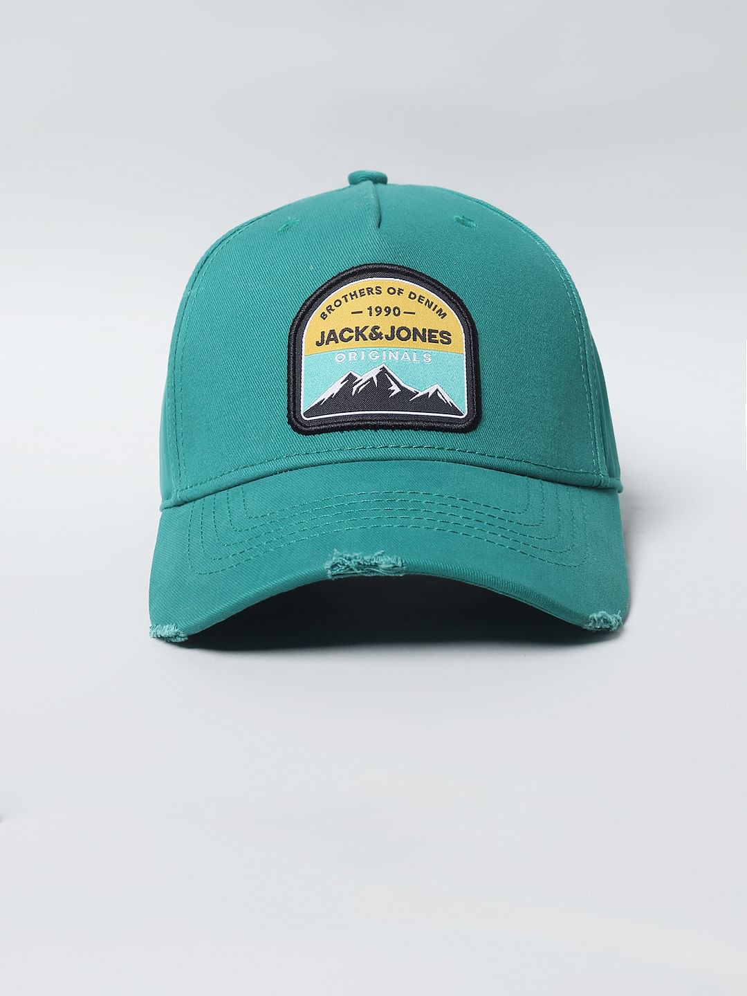 Green Patch Branding Baseball Cap