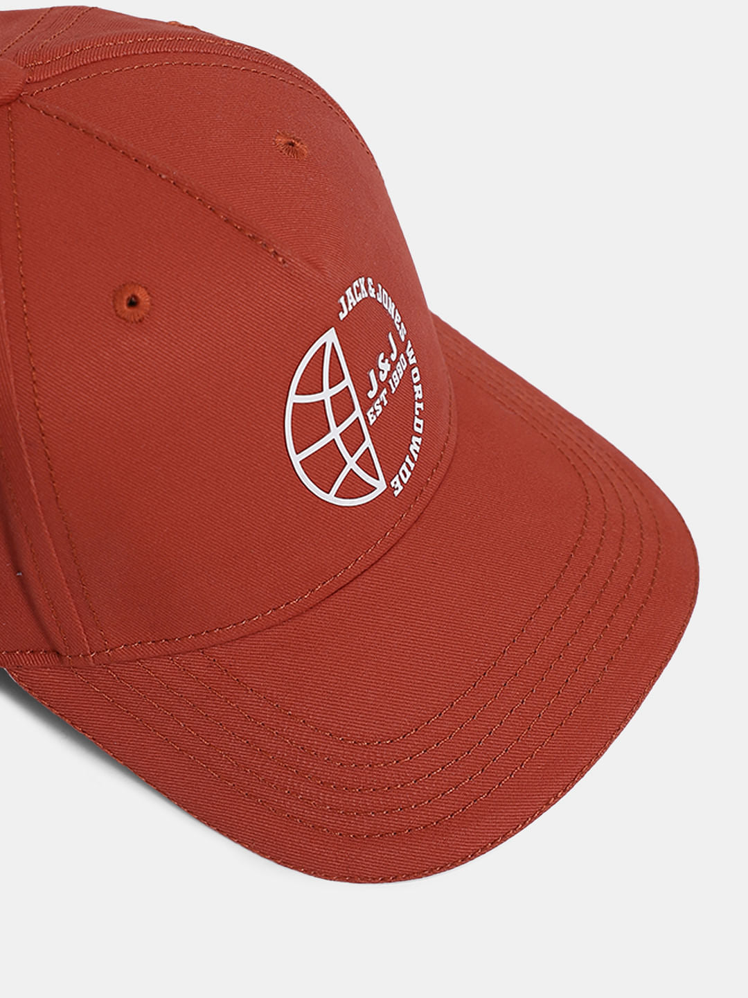 Rust Logo Print Baseball Cap