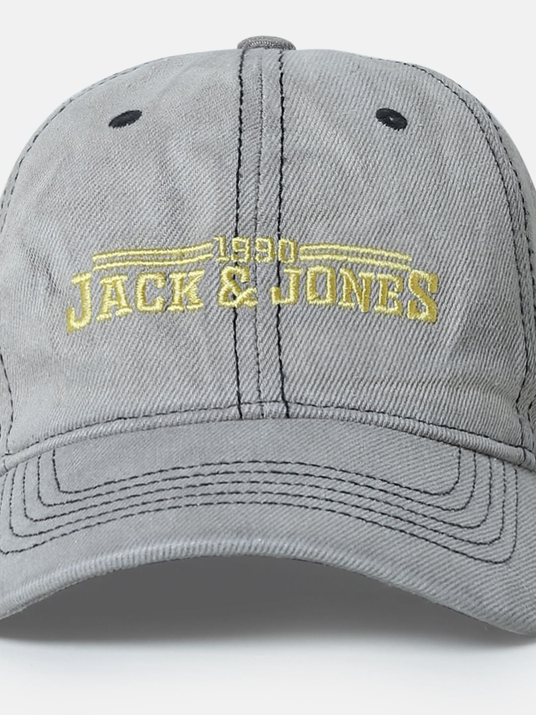 Grey Denim Cap