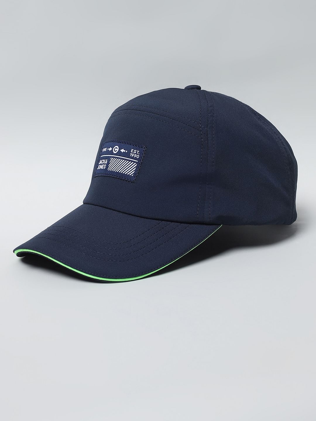 Blue Patch Branding Baseball Cap