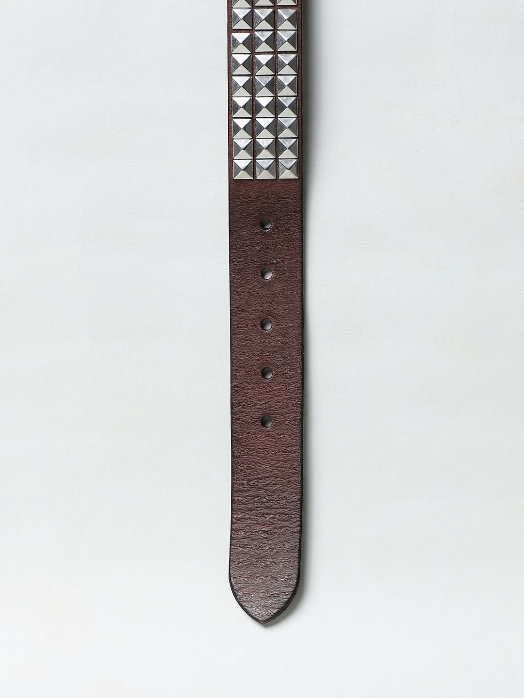 Brown Textured Belt