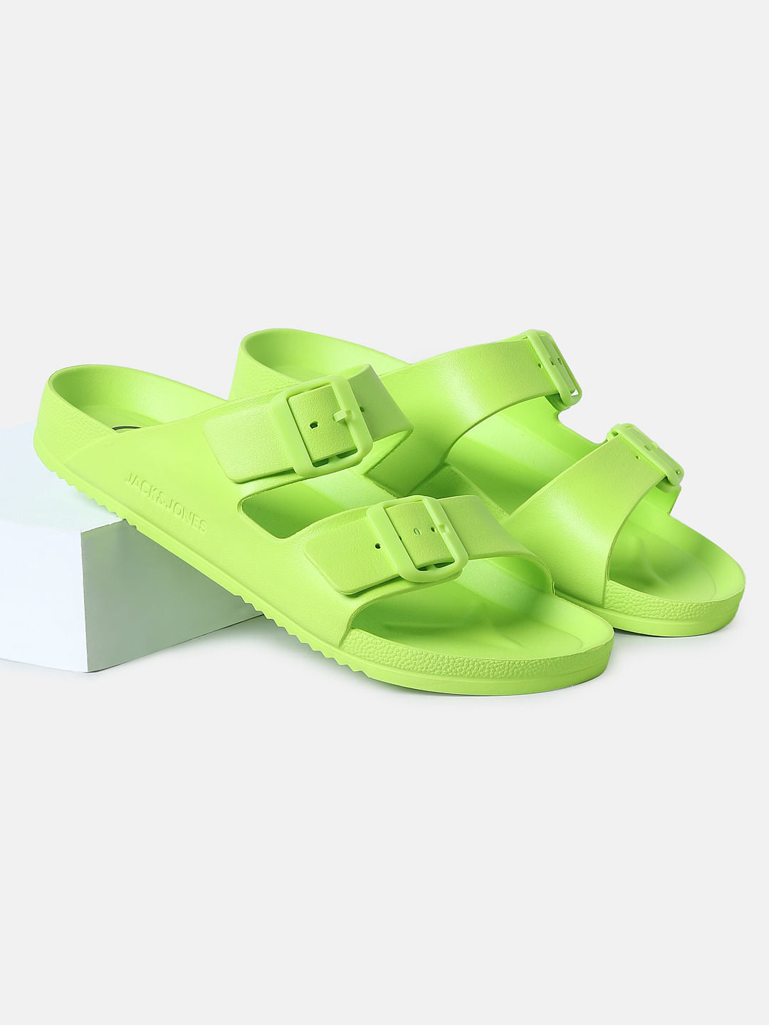 Neon Green Sandals